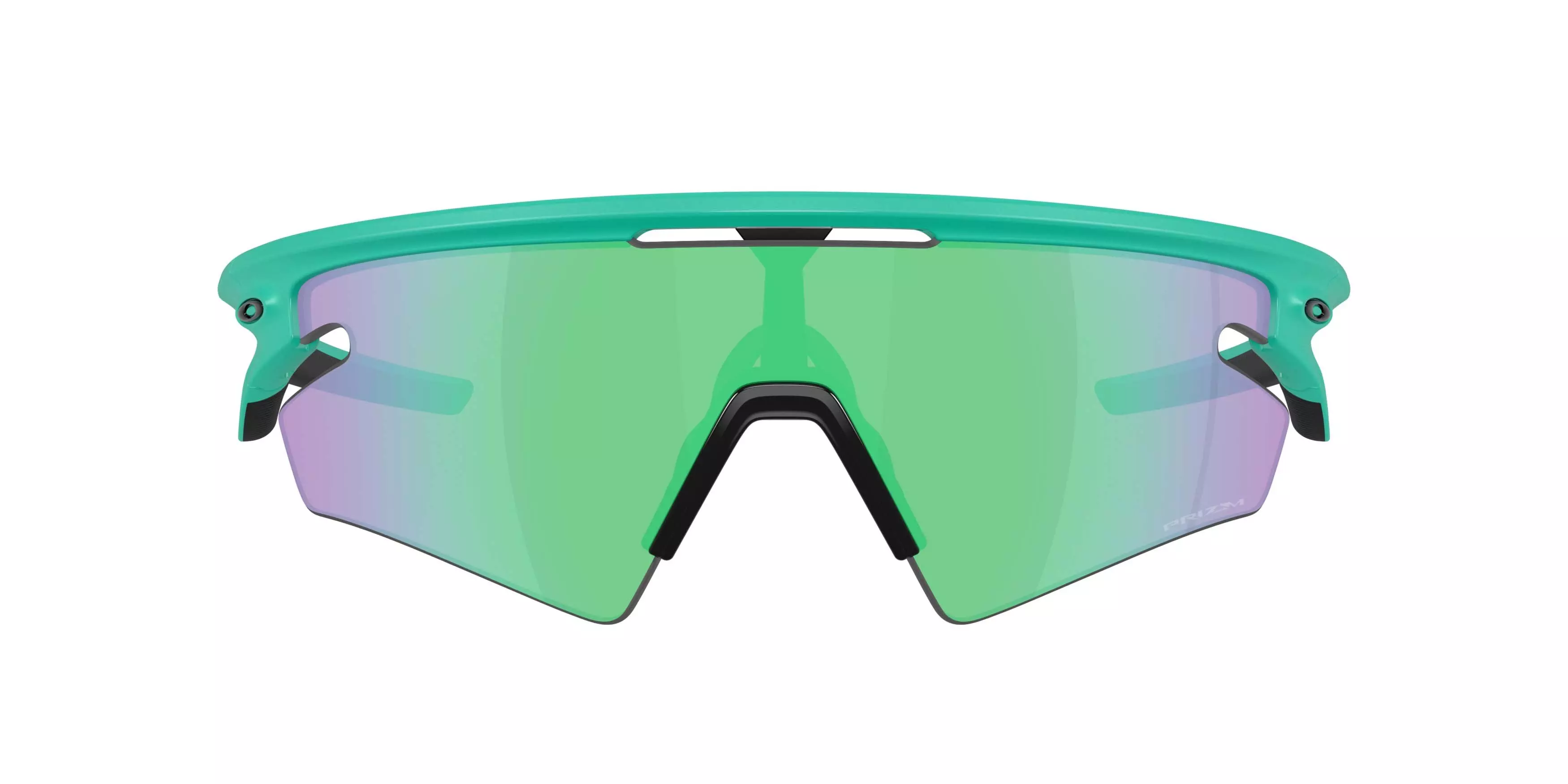 Oakley Sphaera Slash Neon Pop Collection Prizm Road Jade Sunglasses &ndash; Matte Celeste - GREEN