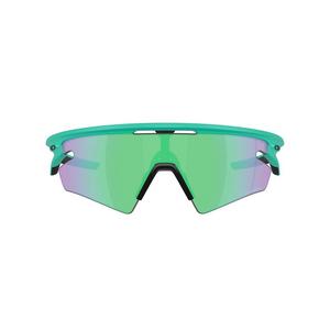 Oakley Sphaera Slash Neon Pop Collection Prizm Road Jade Sunglasses &ndash; Matte Celeste