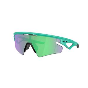 Oakley Sphaera Slash Neon Pop Collection Prizm Road Jade Sunglasses &ndash; Matte Celeste