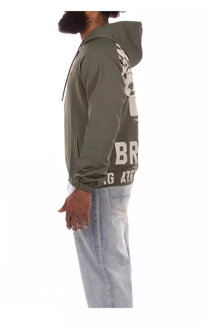 Hustle Gang Men's Yogi Jacket - Green - GREEN