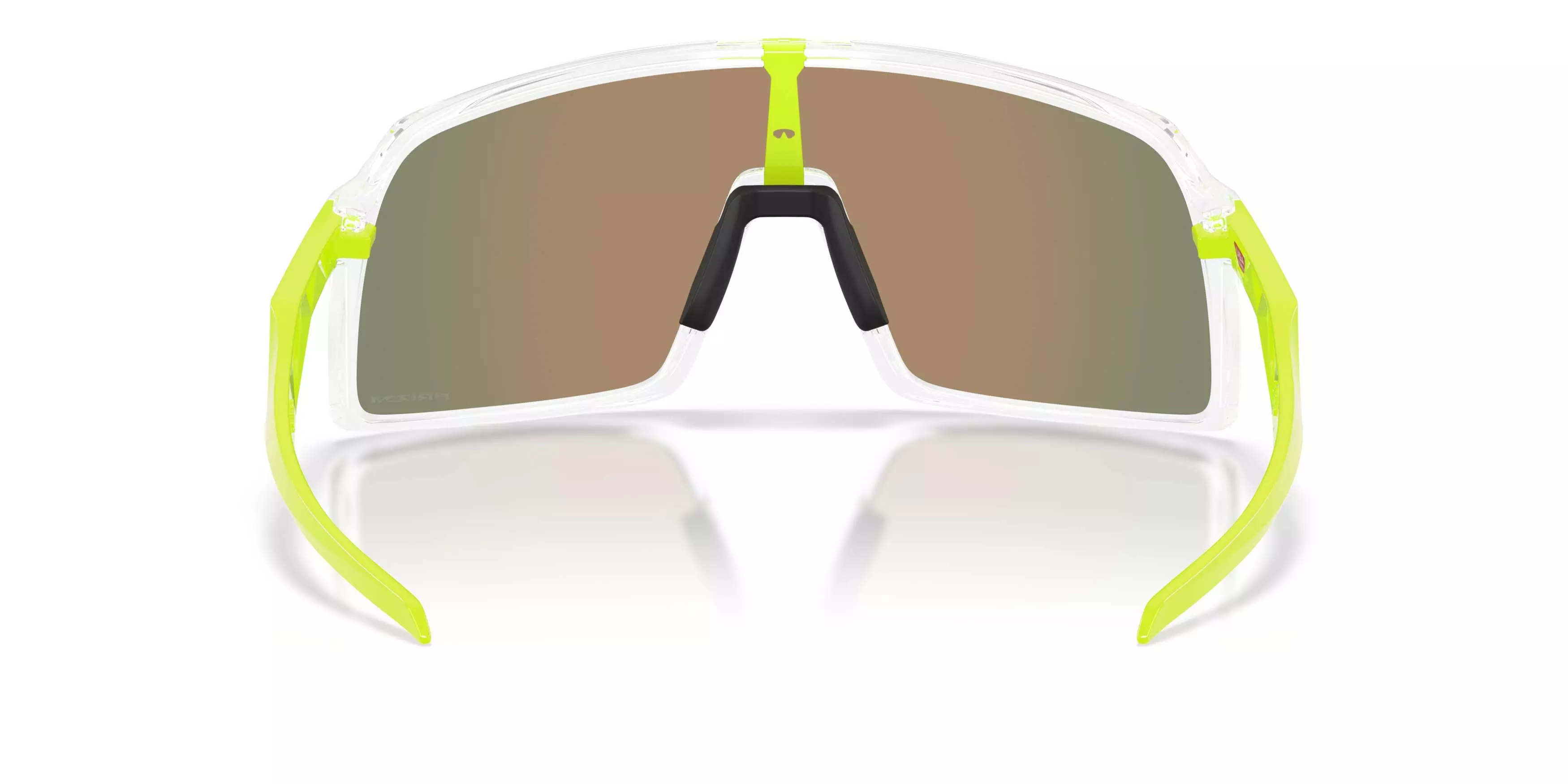 Oakley Sutro Neon Pop Collection Prizm Ruby Sunglasses &ndash; Clear - CLEAR/RED