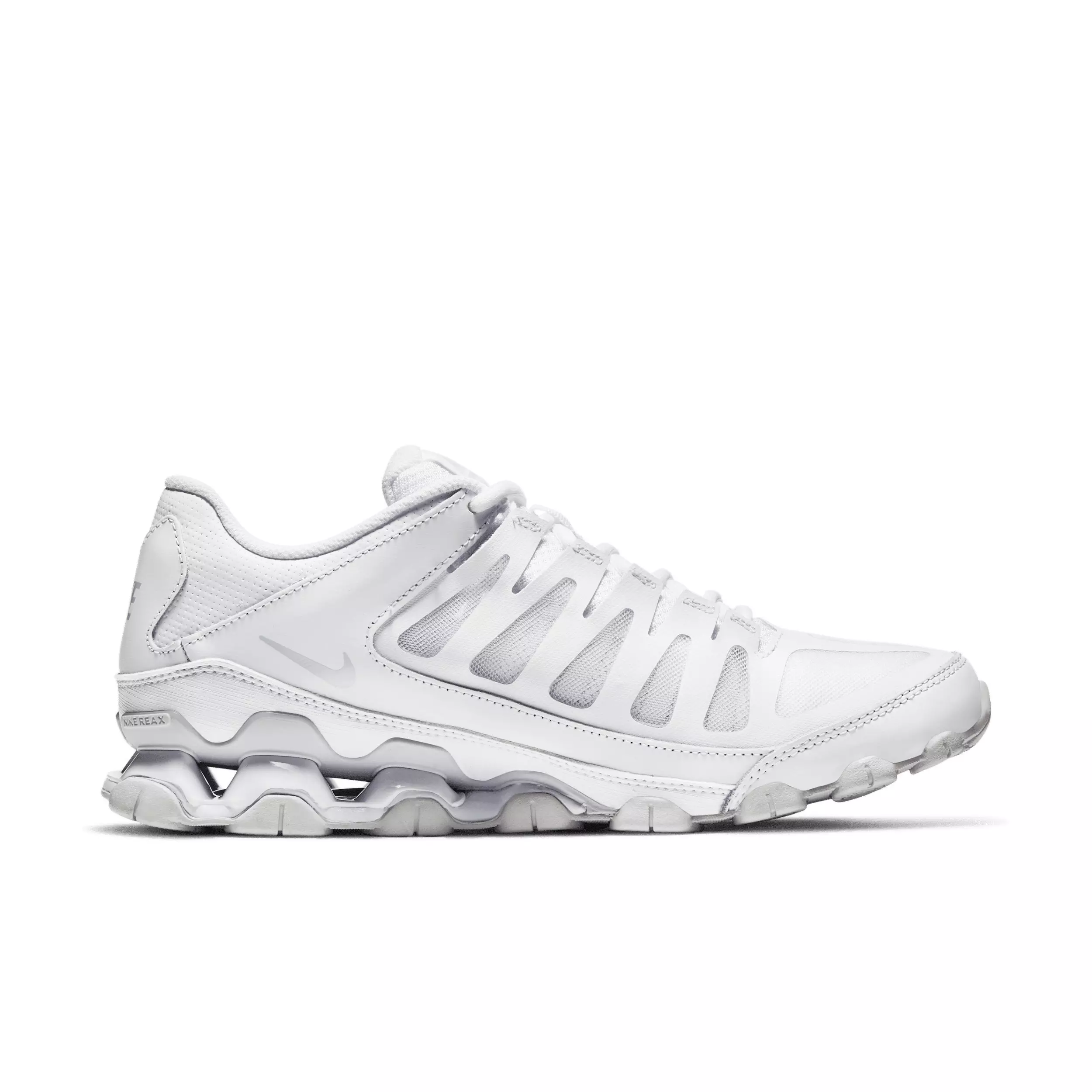 Nike Reax 8 TR "White/Pure Platinum/White" Men's Training Shoe - WHITE/PLATINUM/WHITE