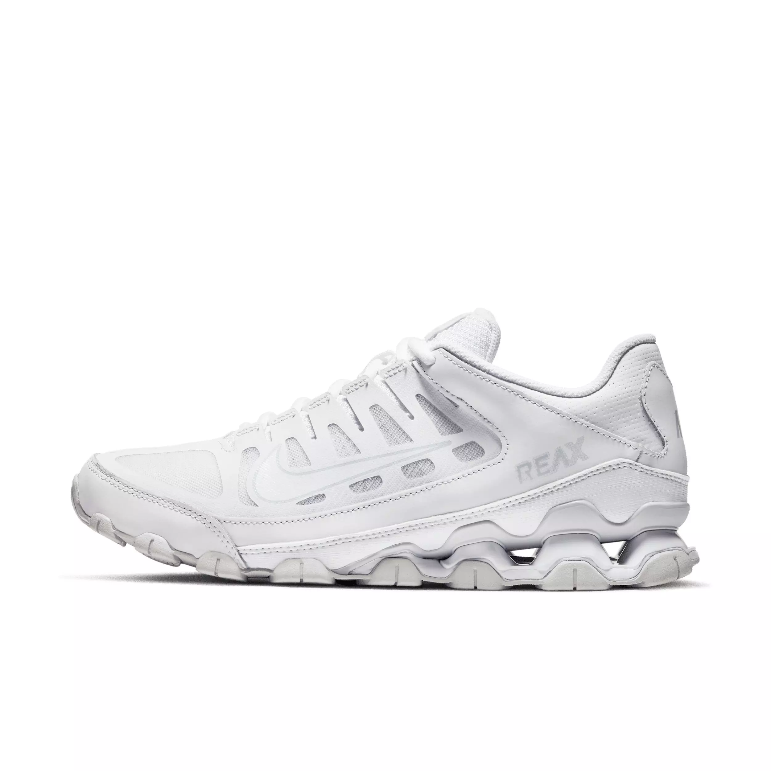 Nike Reax 8 TR "White/Pure Platinum/White" Men's Training Shoe - WHITE/PLATINUM/WHITE