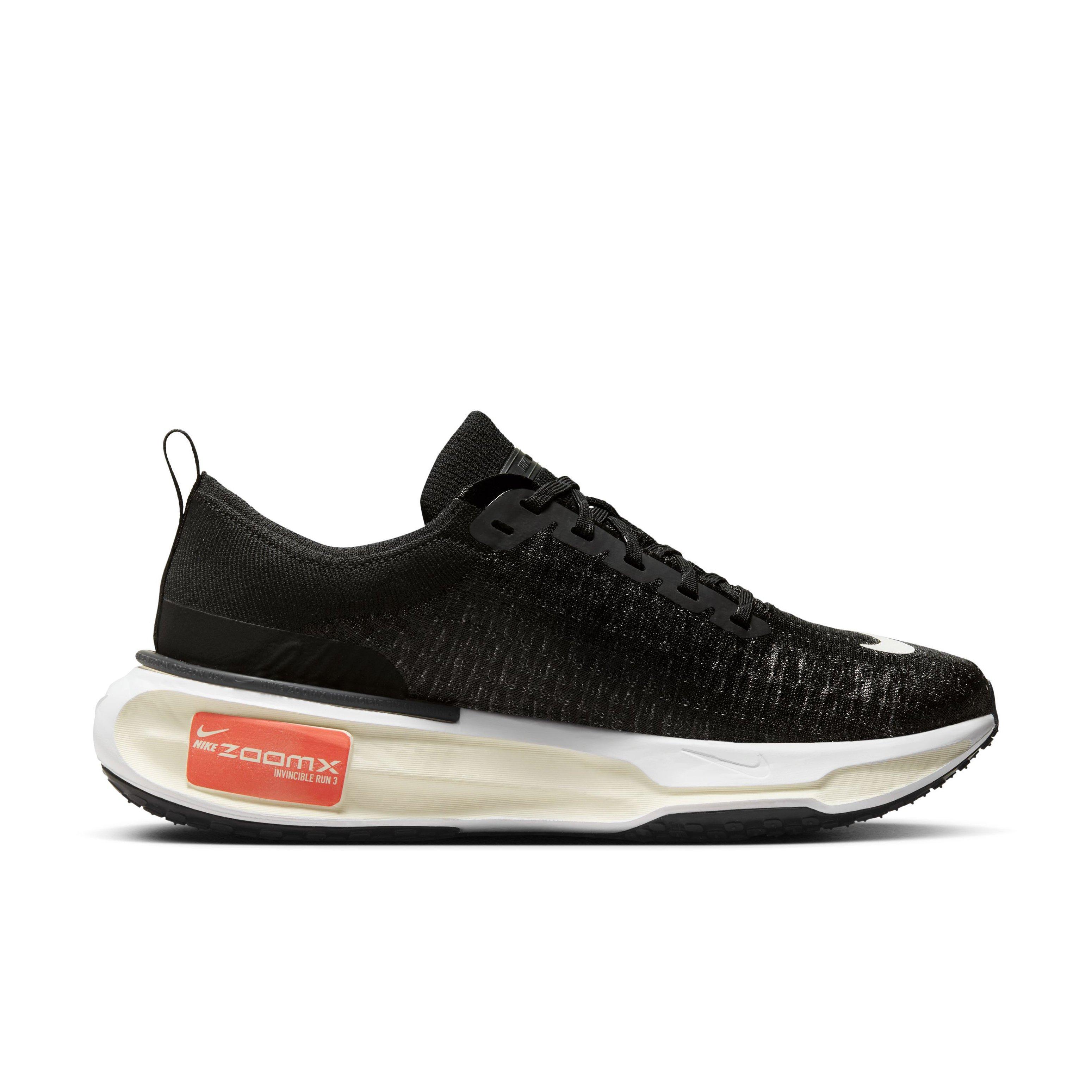 Nike Invincible 3 "Black/Coconut Milk/Bright Crimson/White" Men's Wide Running Shoe - BLACK/MILK/CRIMSON/WHITE Thumbnail View 1