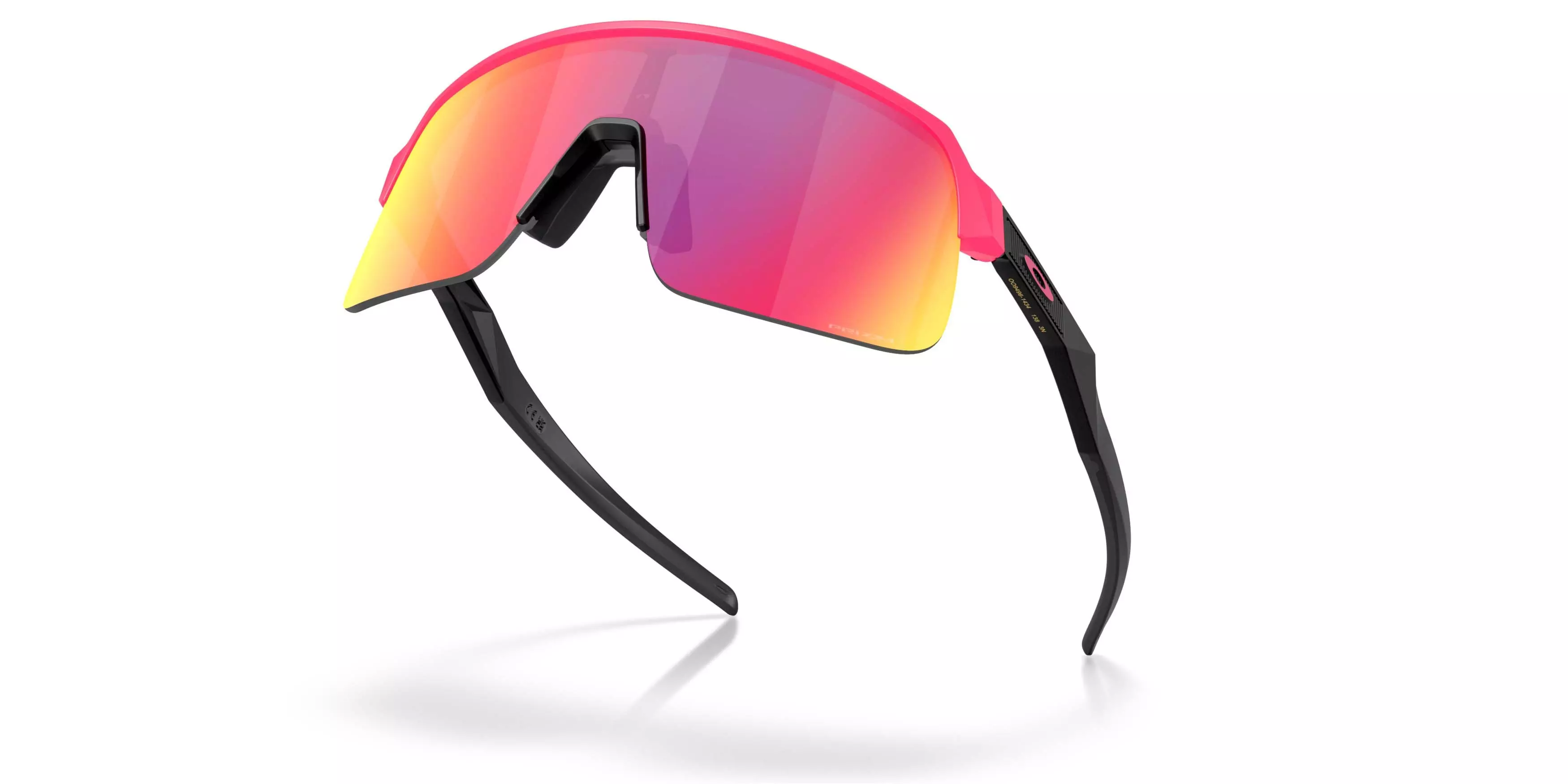 Oakley Sutro Lite S Neon Pop Collection Prizm Road Sunglasses &ndash; Pink - PINK/RED
