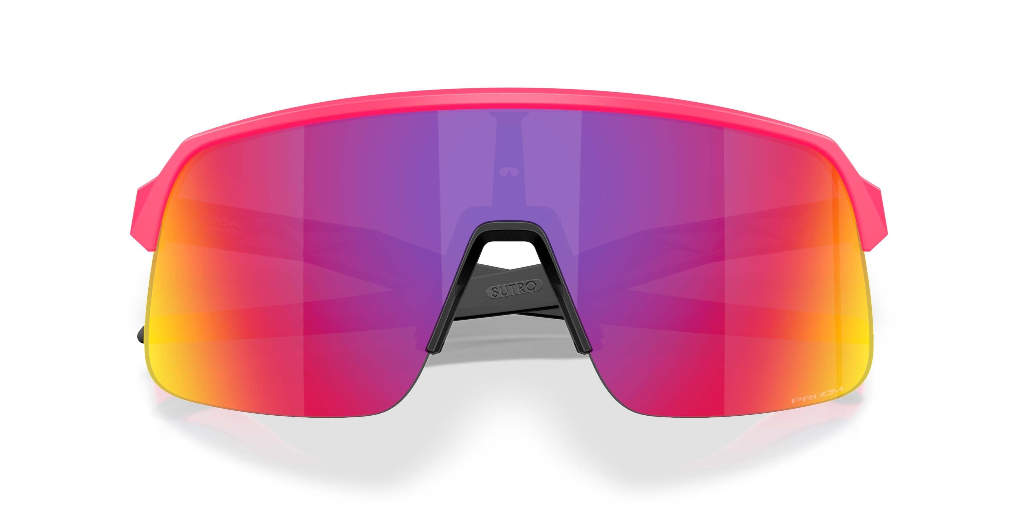Oakley Sutro Lite S Neon Pop Collection Prizm Road Sunglasses &ndash; Pink - PINK/RED Thumbnail View 7