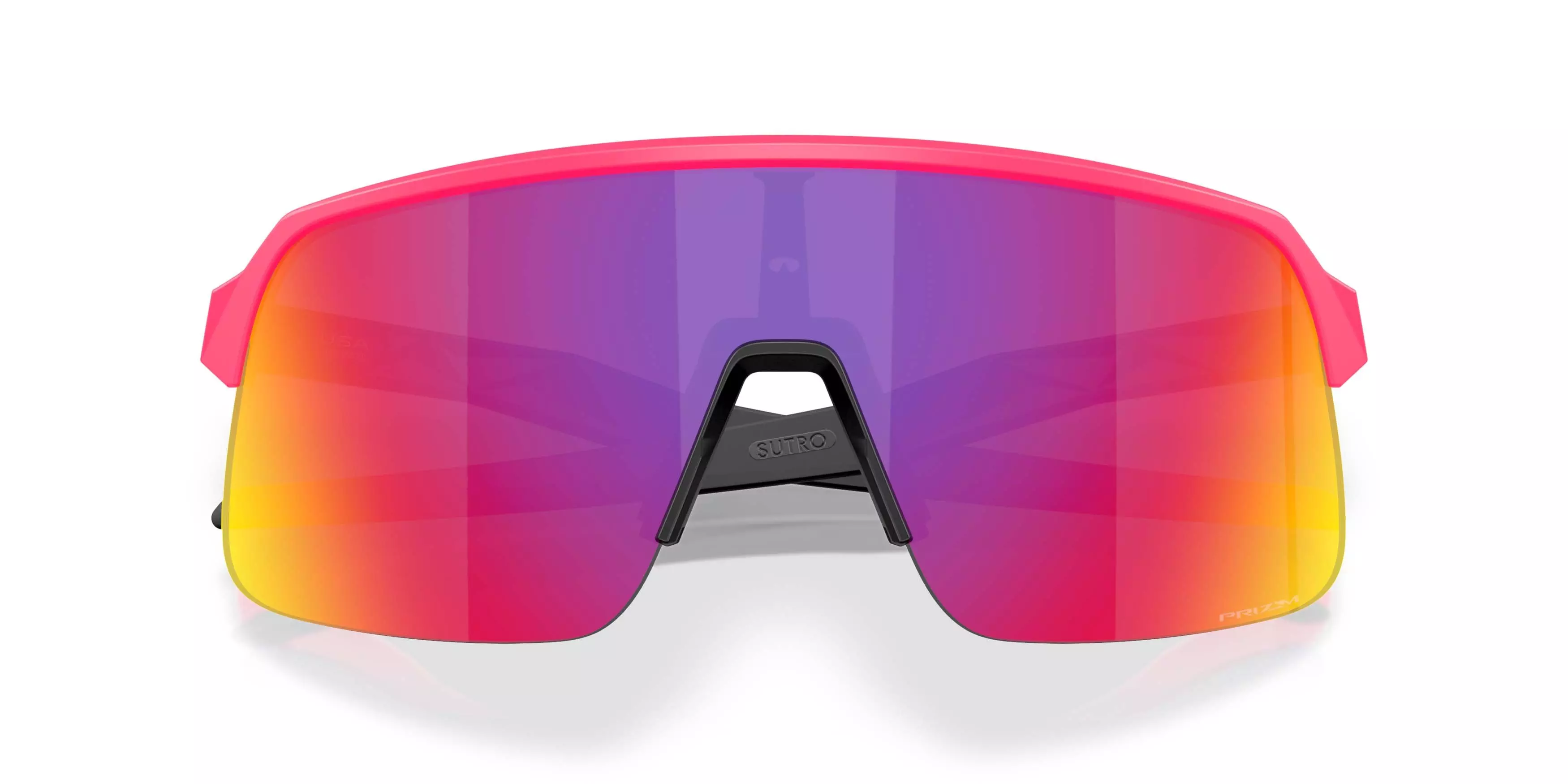 Oakley Sutro Lite S Neon Pop Collection Prizm Road Sunglasses &ndash; Pink - PINK/RED