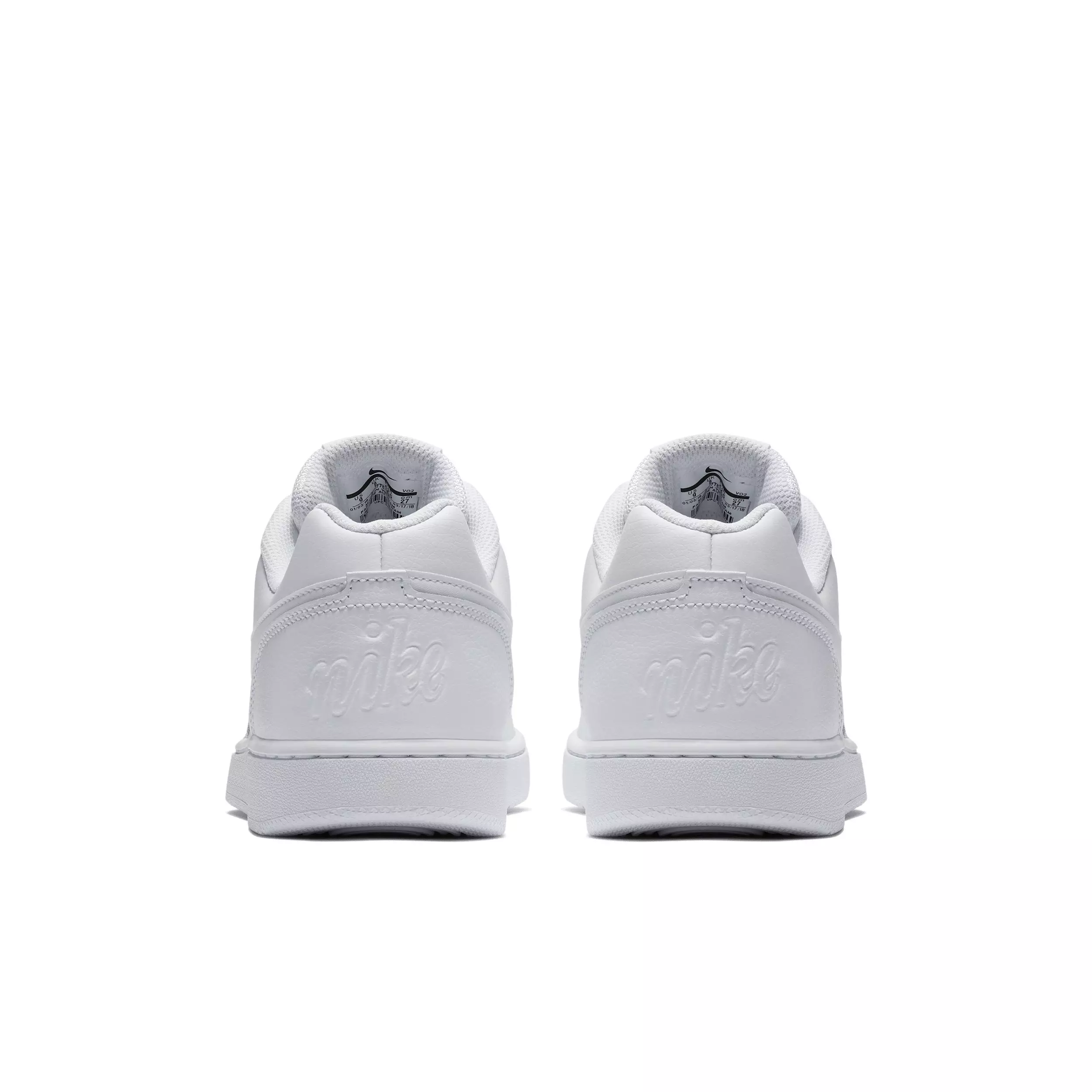 Nike Ebernon Low "White/White" Men's Shoe - WHITE/WHITE