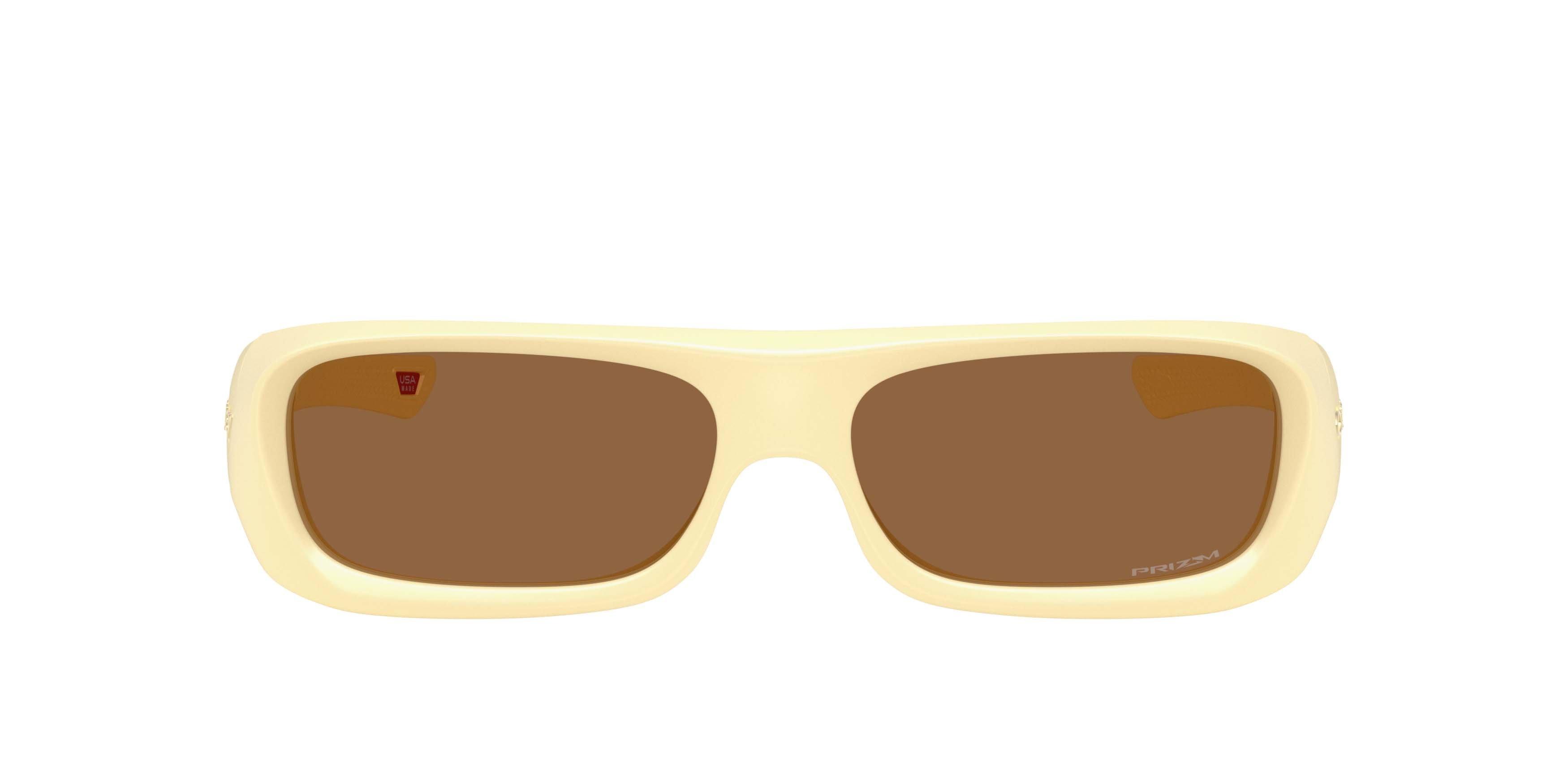 Oakley Permian Prizm Bronze Sunglasses &ndash; Matte Yellow Milkshake - YELLOW/BROWN Thumbnail View 2