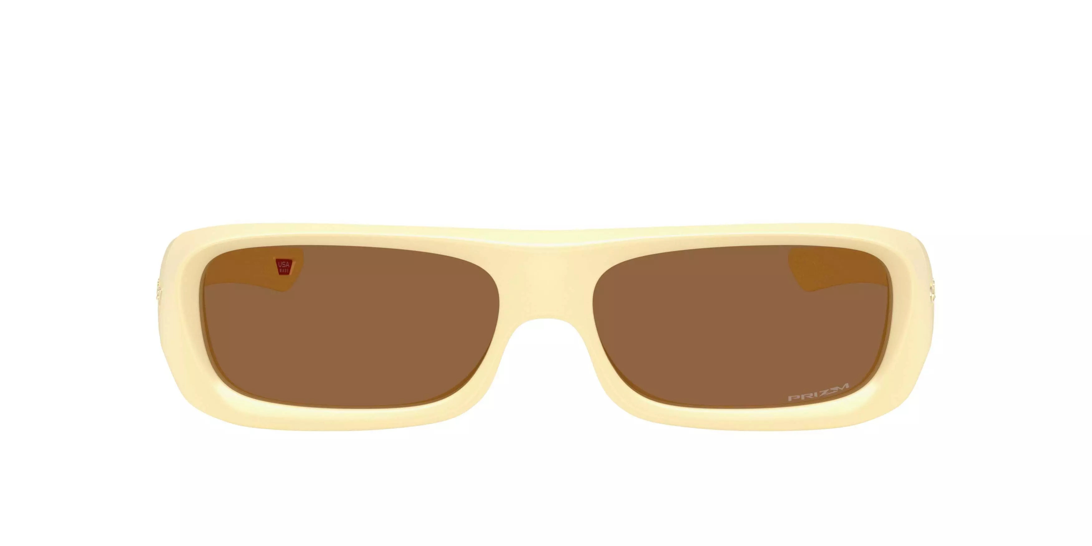 Oakley Permian Prizm Bronze Sunglasses &ndash; Matte Yellow Milkshake - YELLOW/BROWN