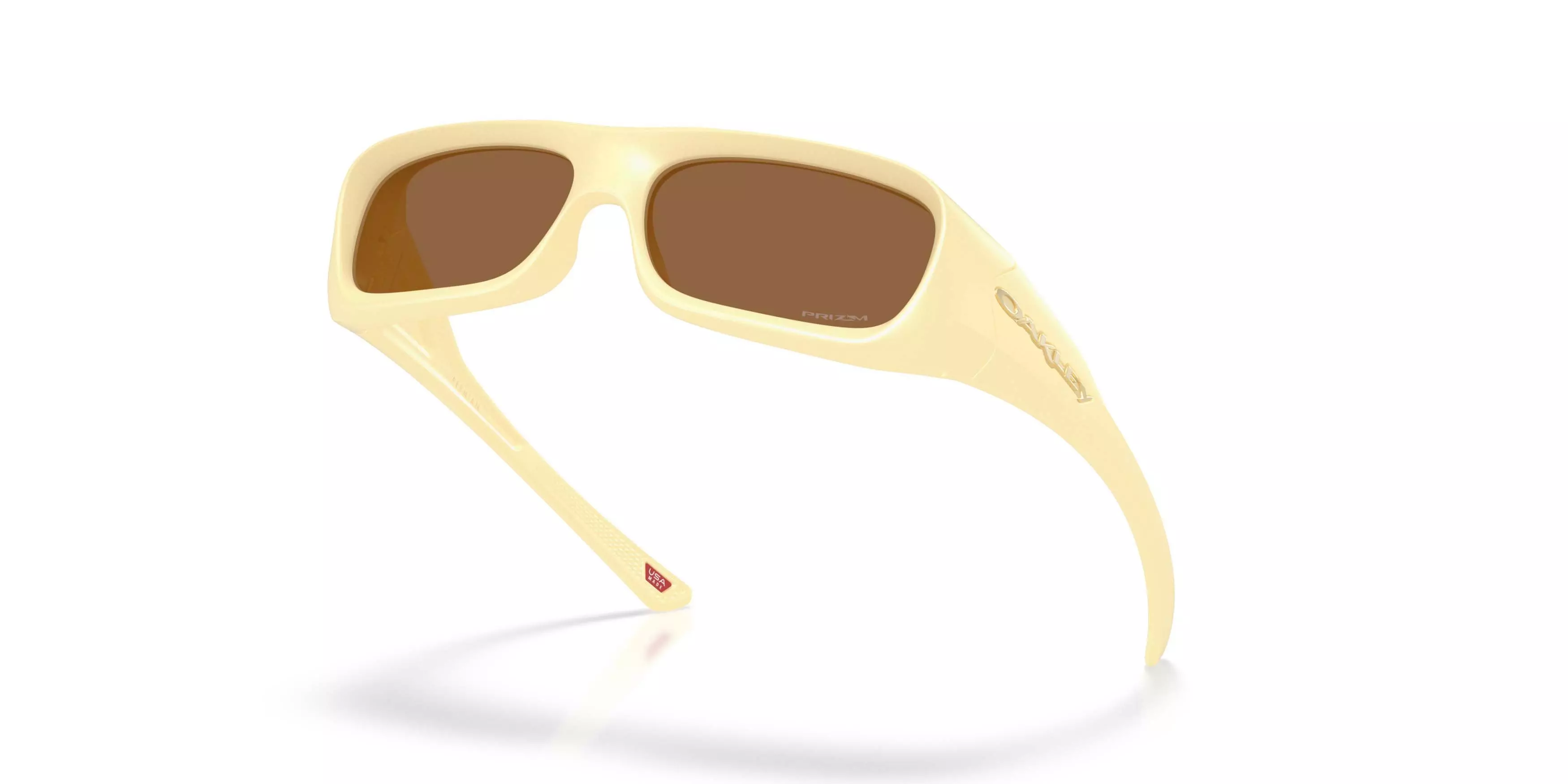 Oakley Permian Prizm Bronze Sunglasses &ndash; Matte Yellow Milkshake - YELLOW/BROWN