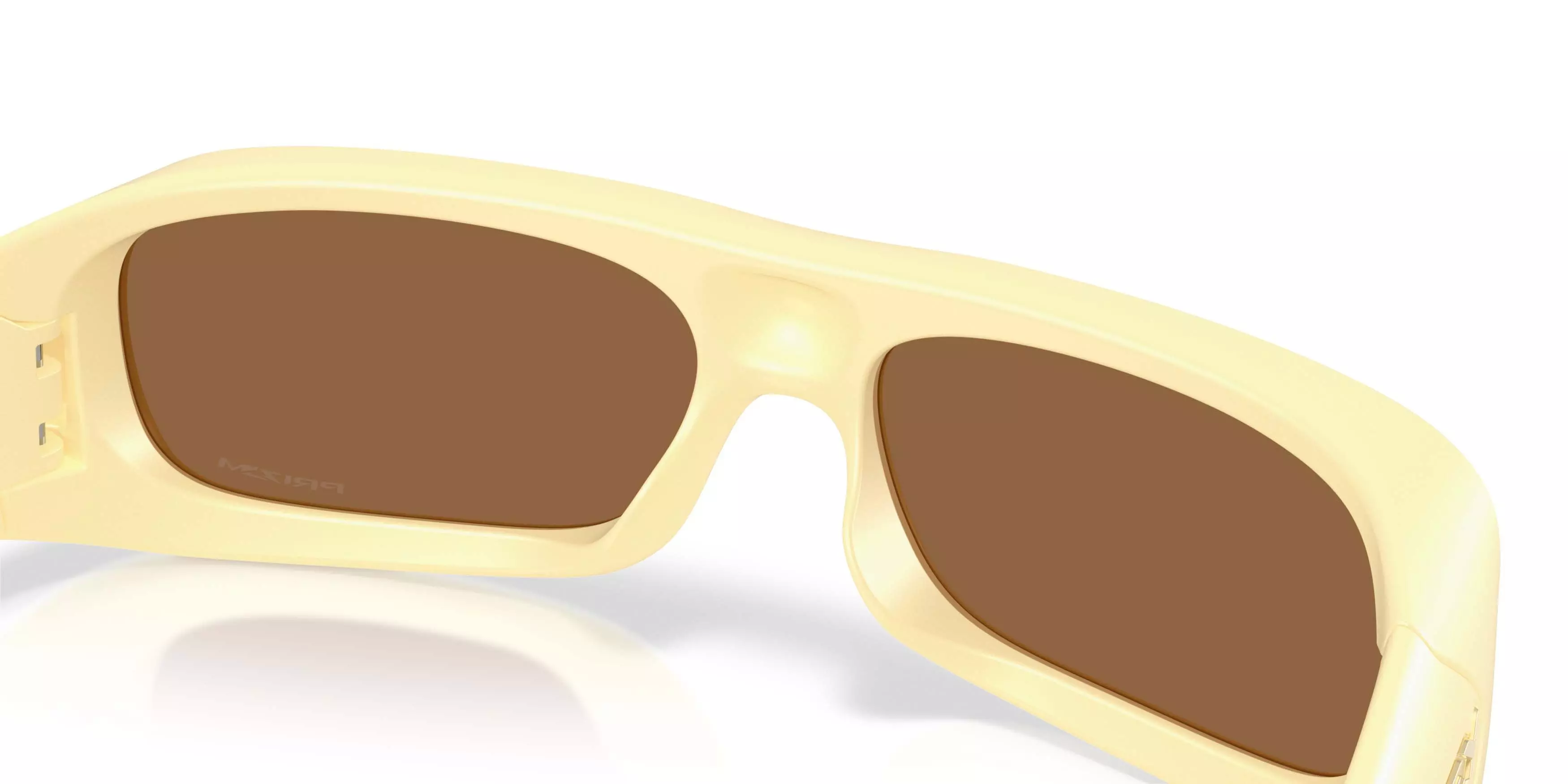 Oakley Permian Prizm Bronze Sunglasses &ndash; Matte Yellow Milkshake - YELLOW/BROWN