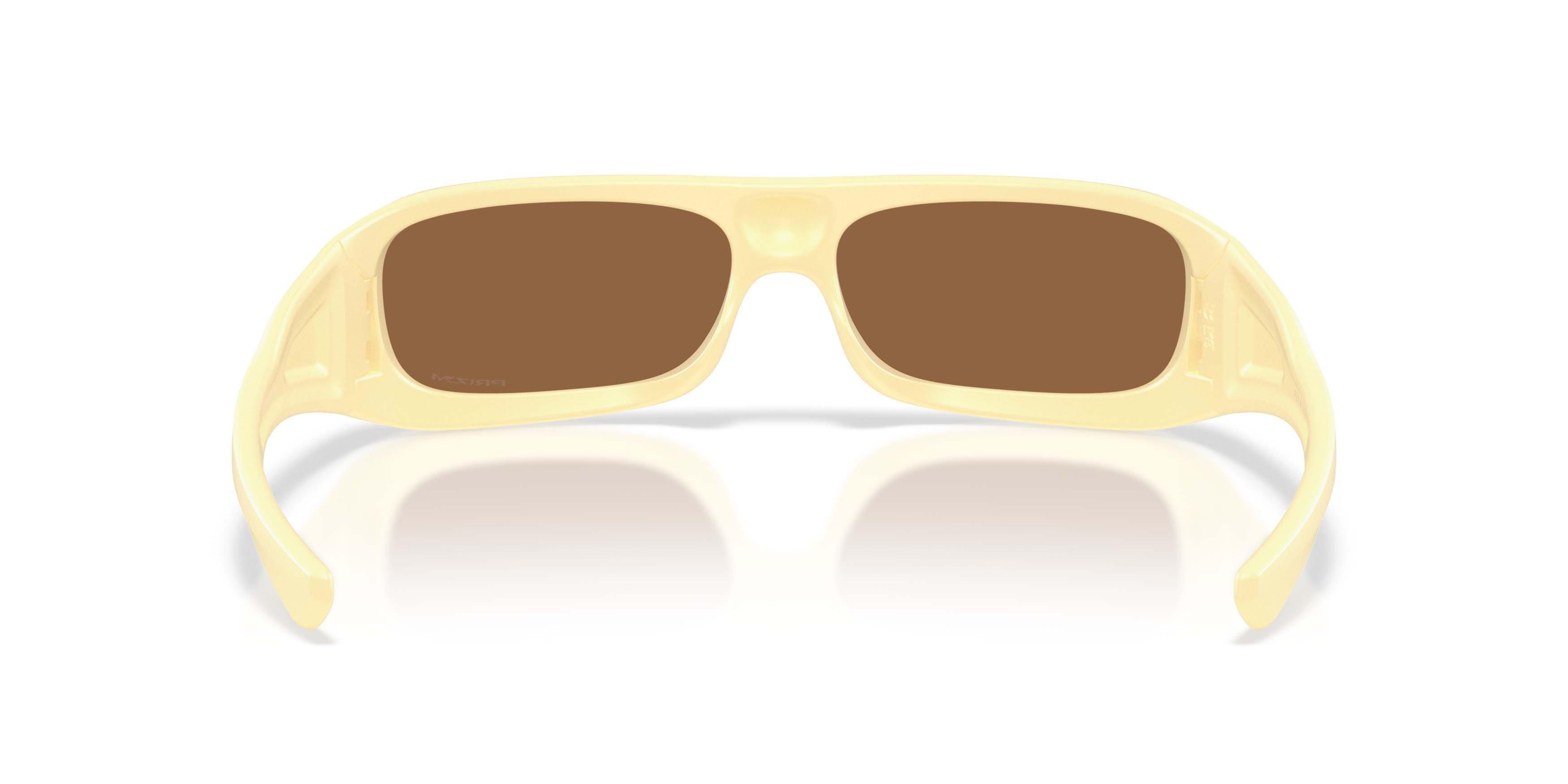 Oakley Permian Prizm Bronze Sunglasses &ndash; Matte Yellow Milkshake - YELLOW/BROWN Thumbnail View 6