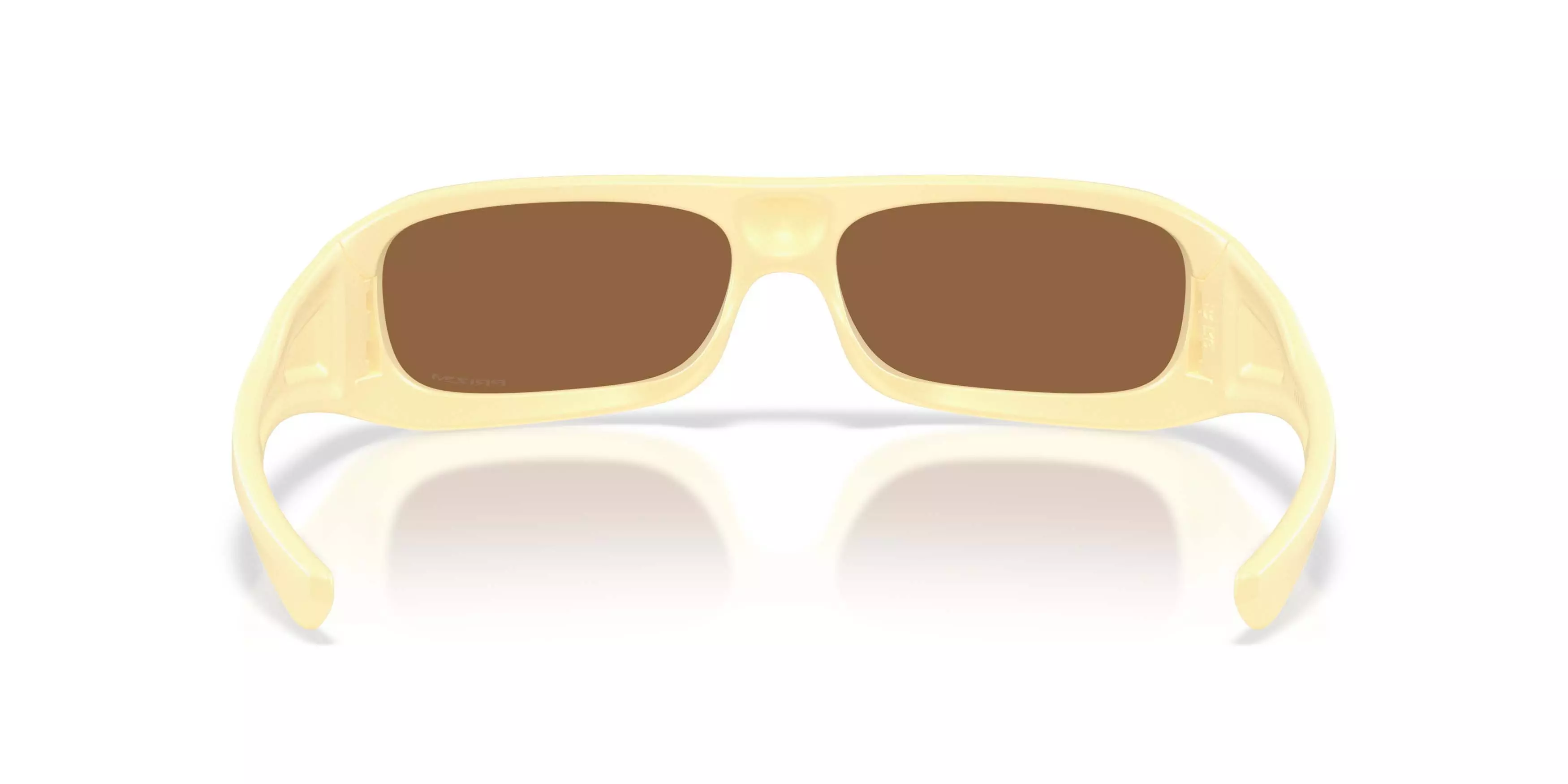 Oakley Permian Prizm Bronze Sunglasses &ndash; Matte Yellow Milkshake - YELLOW/BROWN