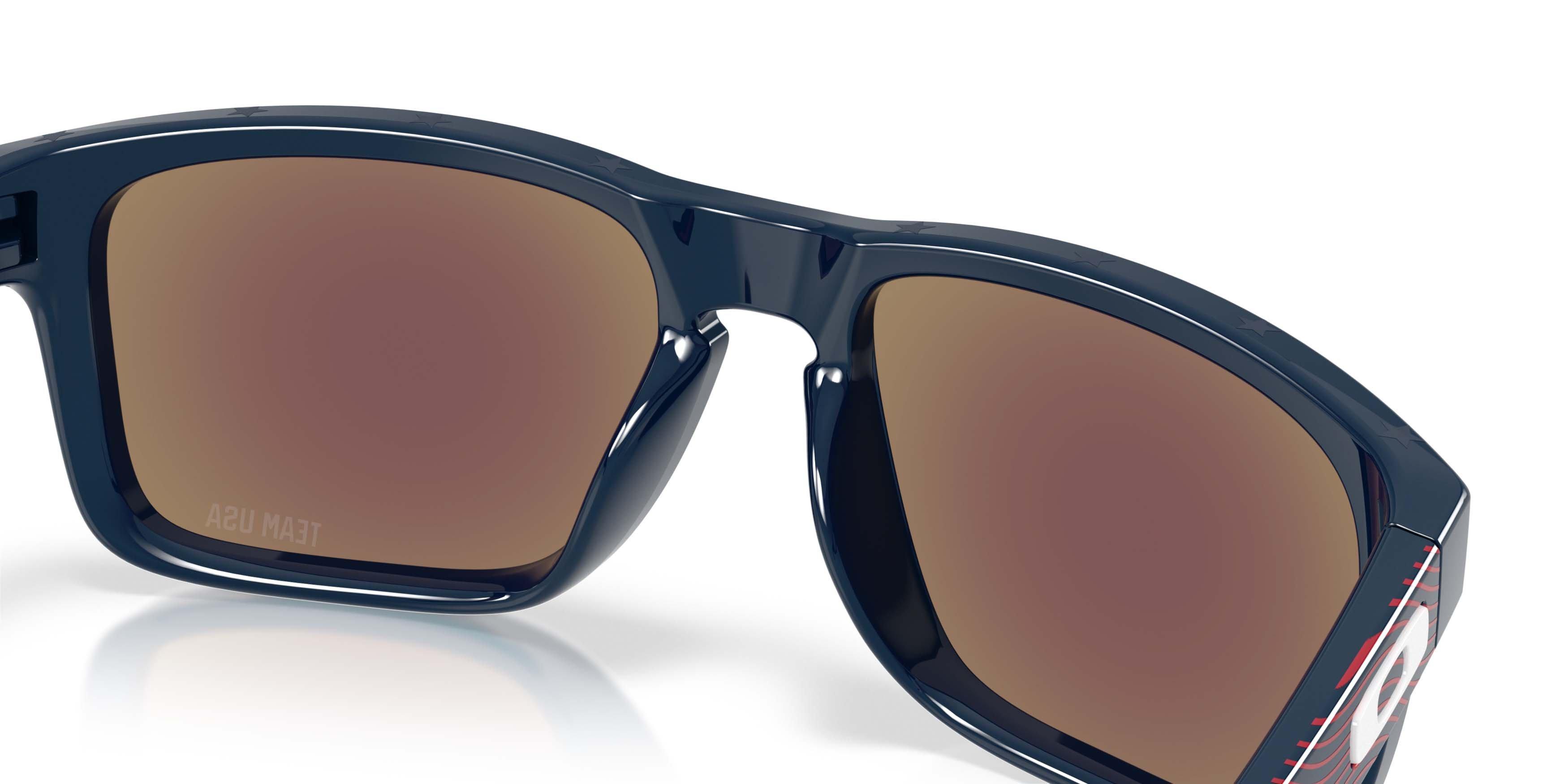 Oakley Holbrook Team USA Prizm Sapphire Sunglasses &ndash; Team USA Abyss - BLUE Thumbnail View 5