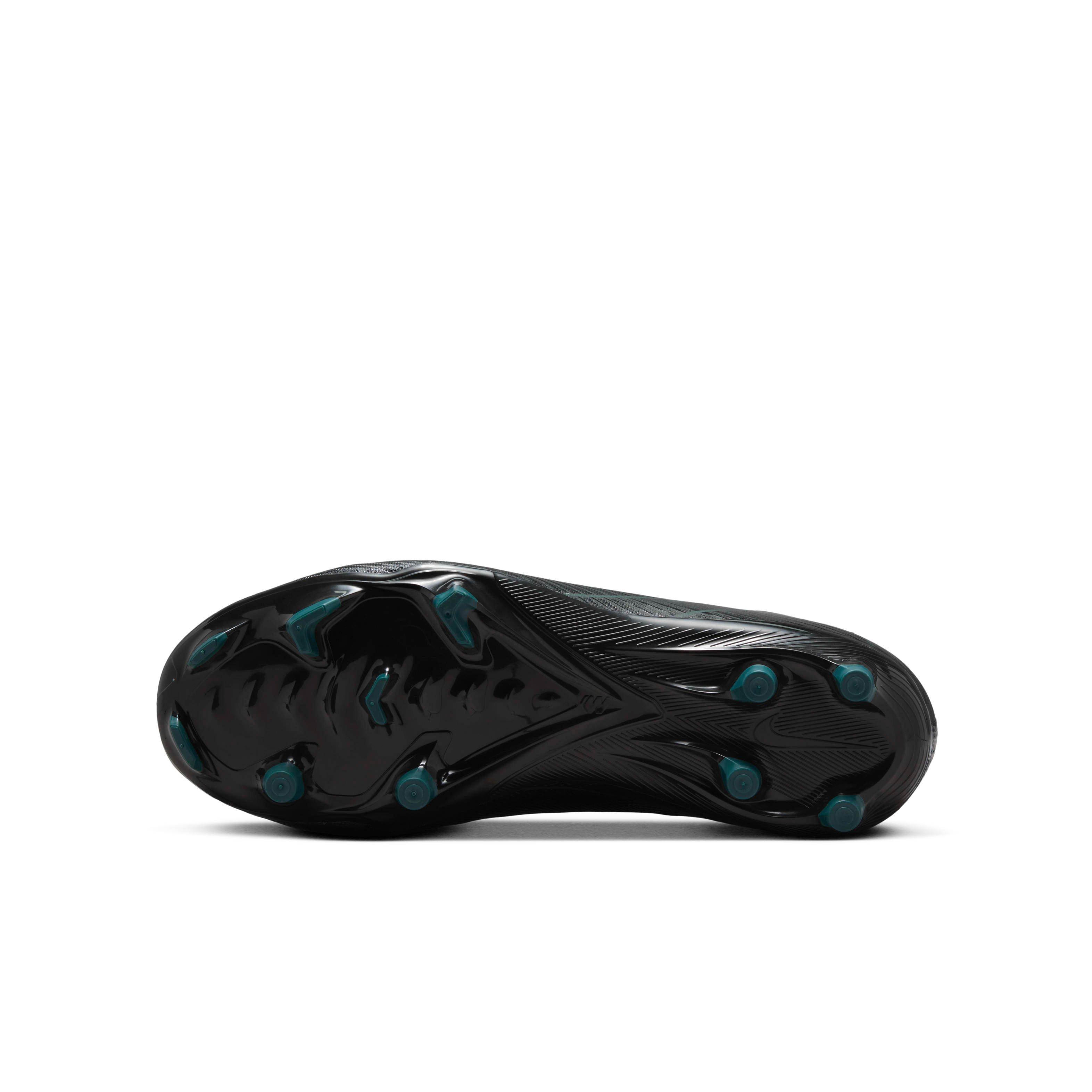 Nike Jr. Mercurial Vapor 16 Academy MG Preschool Kids' "Black/Deep Jungle/Black" Soccer Cleat