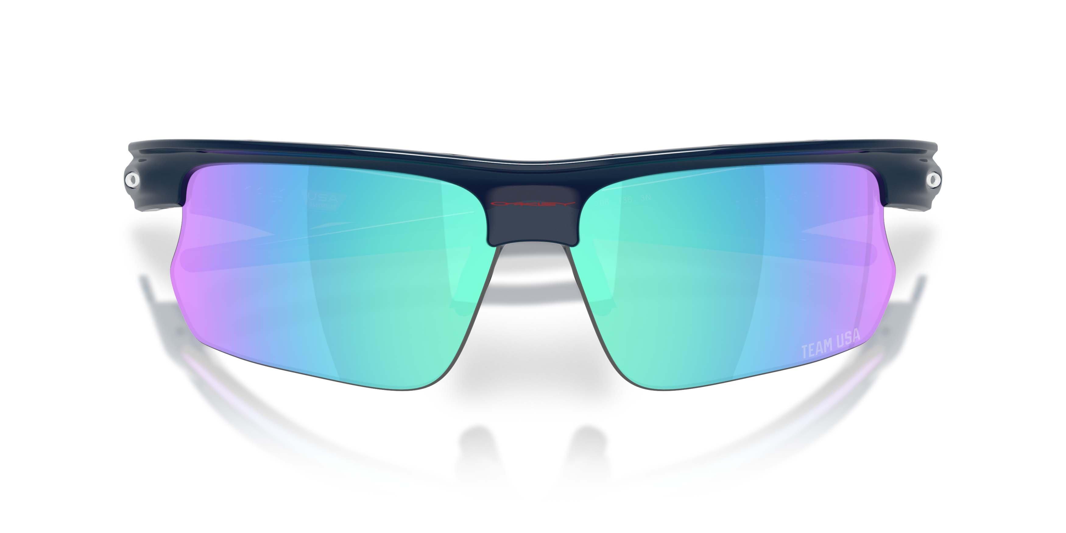 Oakley BiSphaera Team USA Prizm Sapphire Sunglasses &ndash; Team USA Abyss - BLUE Thumbnail View 7