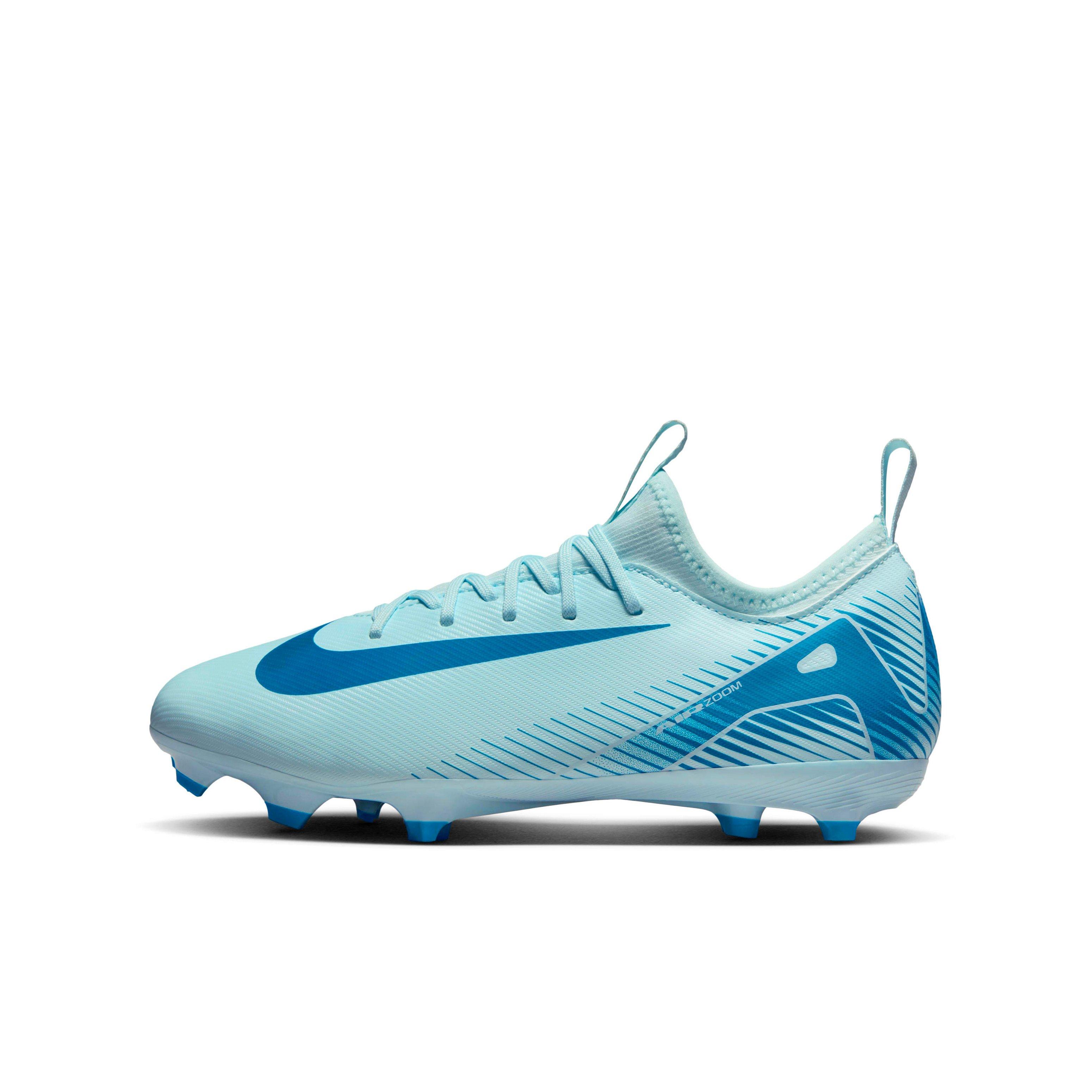 Nike Jr. Mercurial Vapor 16 Academy MG "Glacier Blue/Blue Orbit" Grade School Kids' Soccer Cleat - BLUE/BLUE Thumbnail View 2