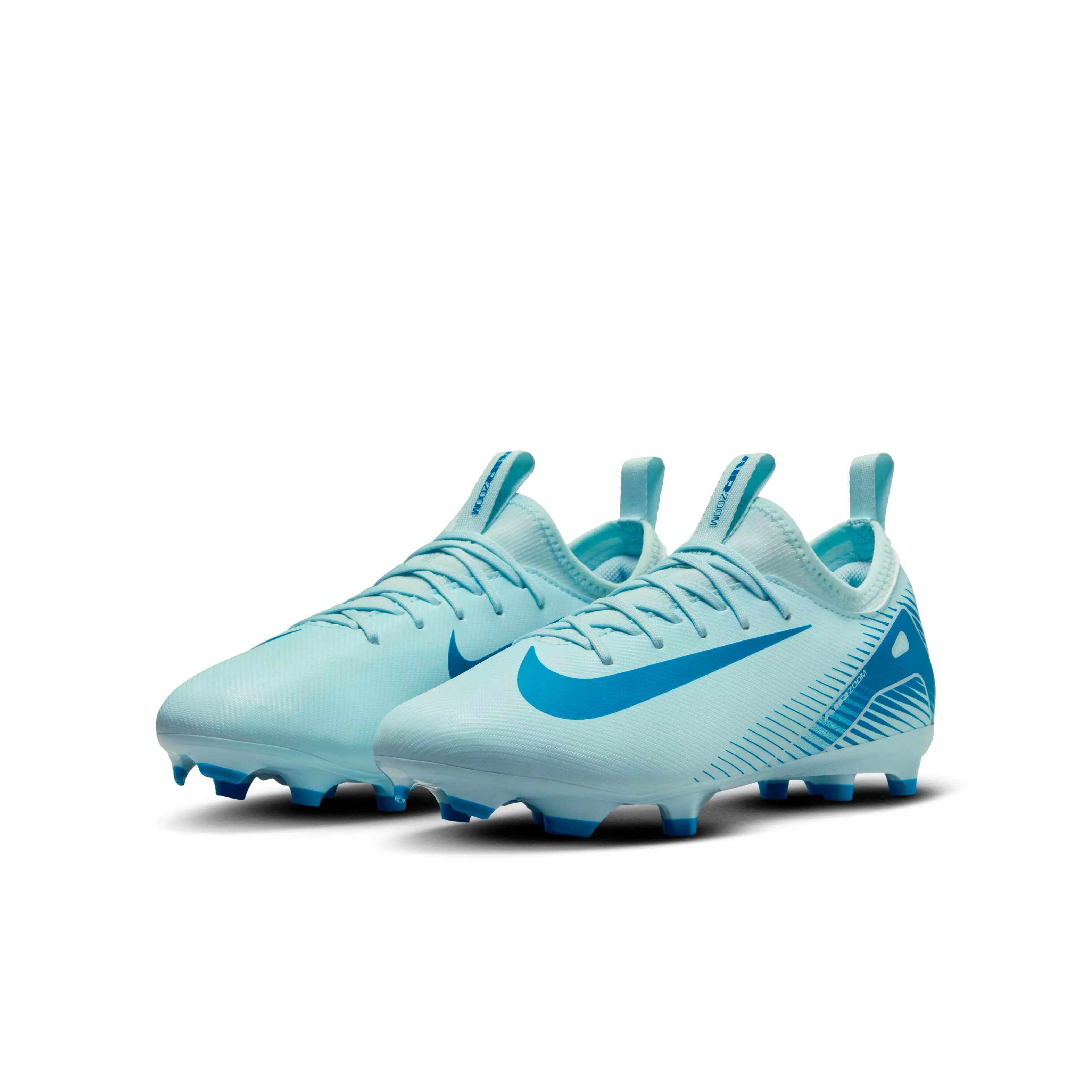 Nike Jr. Mercurial Vapor 16 Academy MG "Glacier Blue/Blue Orbit" Grade School Kids' Soccer Cleat - BLUE/BLUE