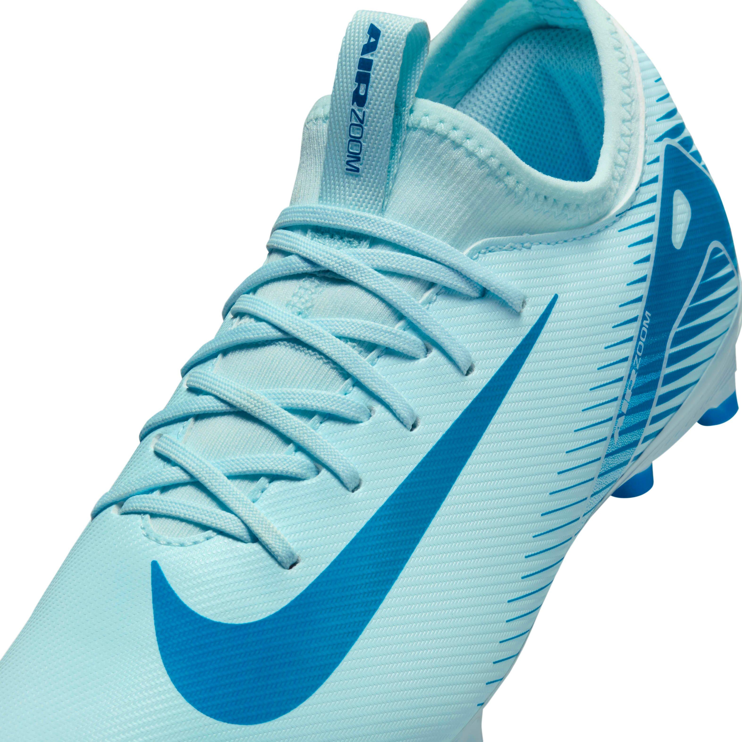 Nike Jr. Mercurial Vapor 16 Academy MG "Glacier Blue/Blue Orbit" Grade School Kids' Soccer Cleat - BLUE/BLUE Thumbnail View 8