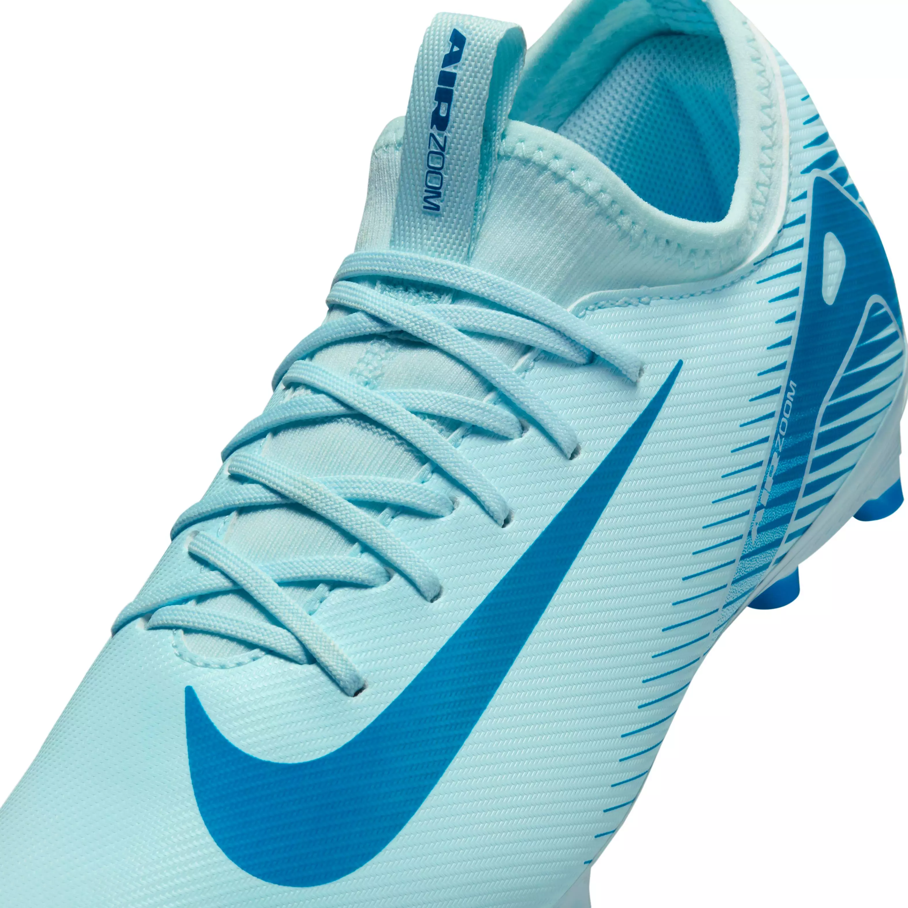 Nike Jr. Mercurial Vapor 16 Academy MG "Glacier Blue/Blue Orbit" Grade School Kids' Soccer Cleat - BLUE/BLUE