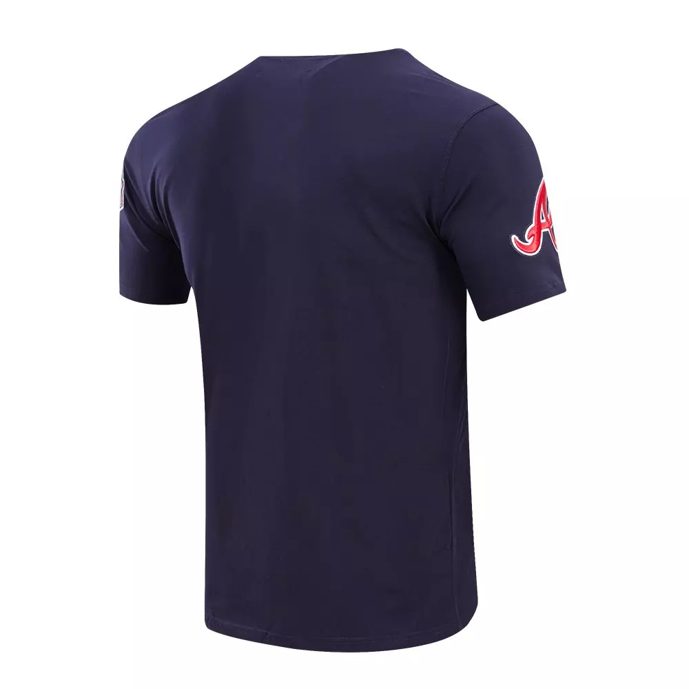 Pro Standard Men's MLB Atlanta Braves Classic Chenille Top - NAVY