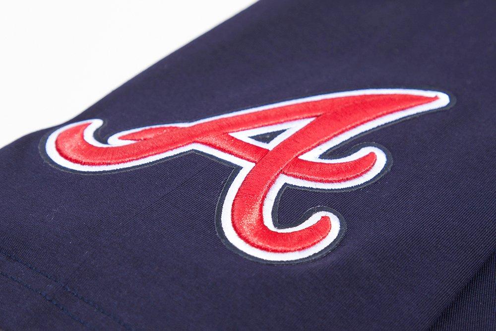 Pro Standard Men's MLB Atlanta Braves Classic Chenille Top - NAVY Thumbnail View 6
