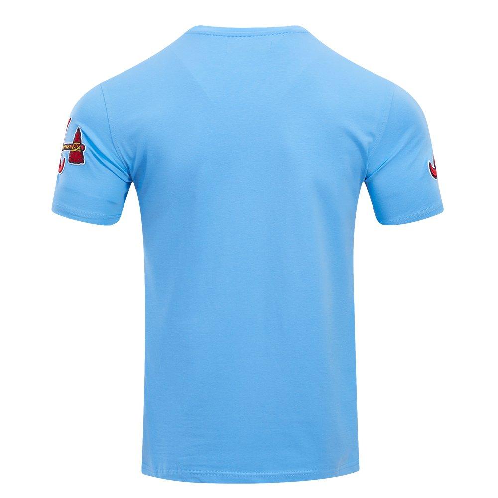 Pro Standard Men's MLB Atlanta Braves Classic Chenille Top - BLUE Thumbnail View 2
