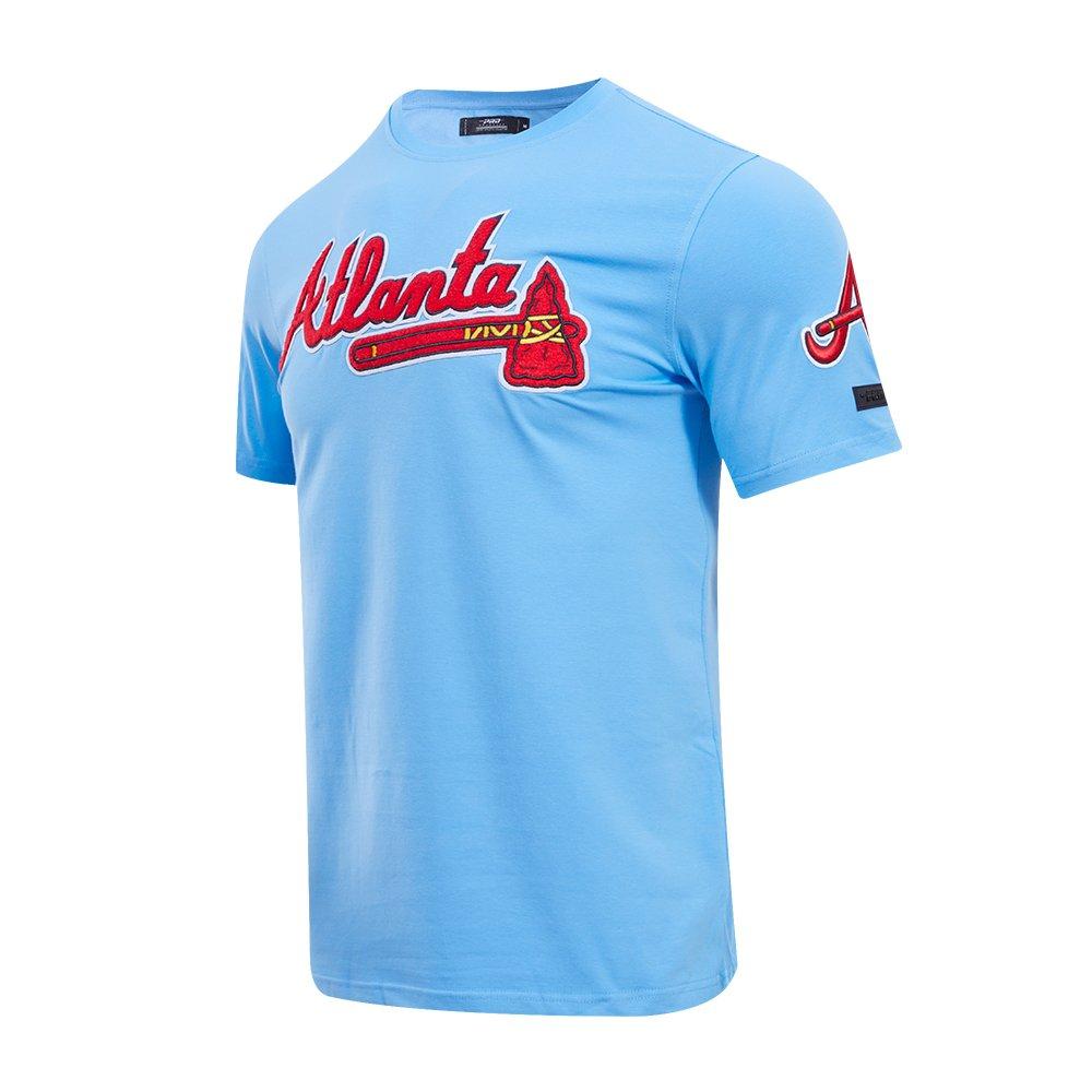Pro Standard Men's MLB Atlanta Braves Classic Chenille Top - BLUE Thumbnail View 3