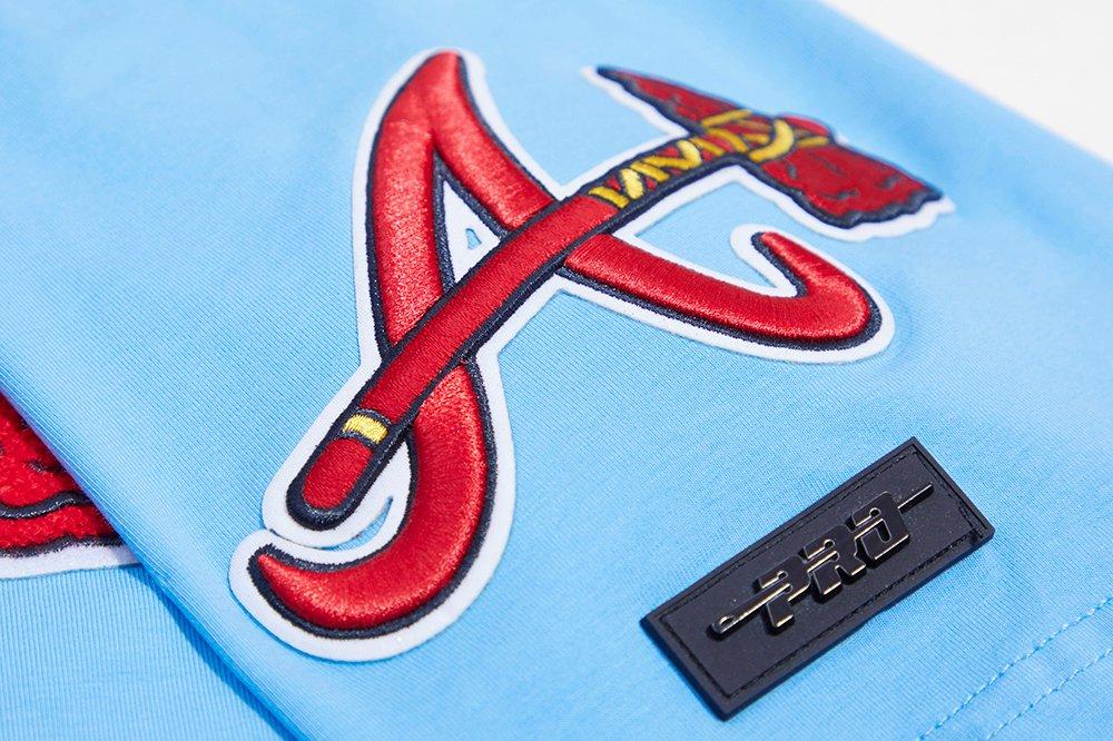 Pro Standard Men's MLB Atlanta Braves Classic Chenille Top - BLUE Thumbnail View 6