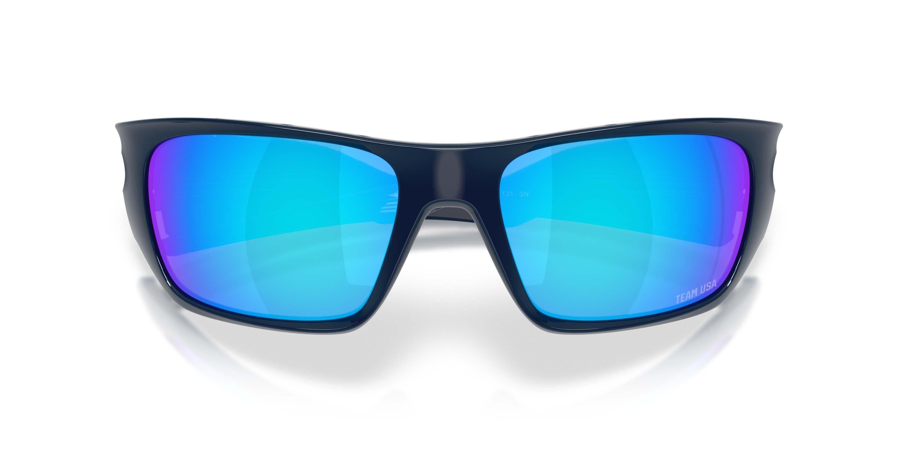 Oakley Masseter Team USA Prizm Sapphire Sunglasses &ndash; Team USA Abyss - BLUE Thumbnail View 7