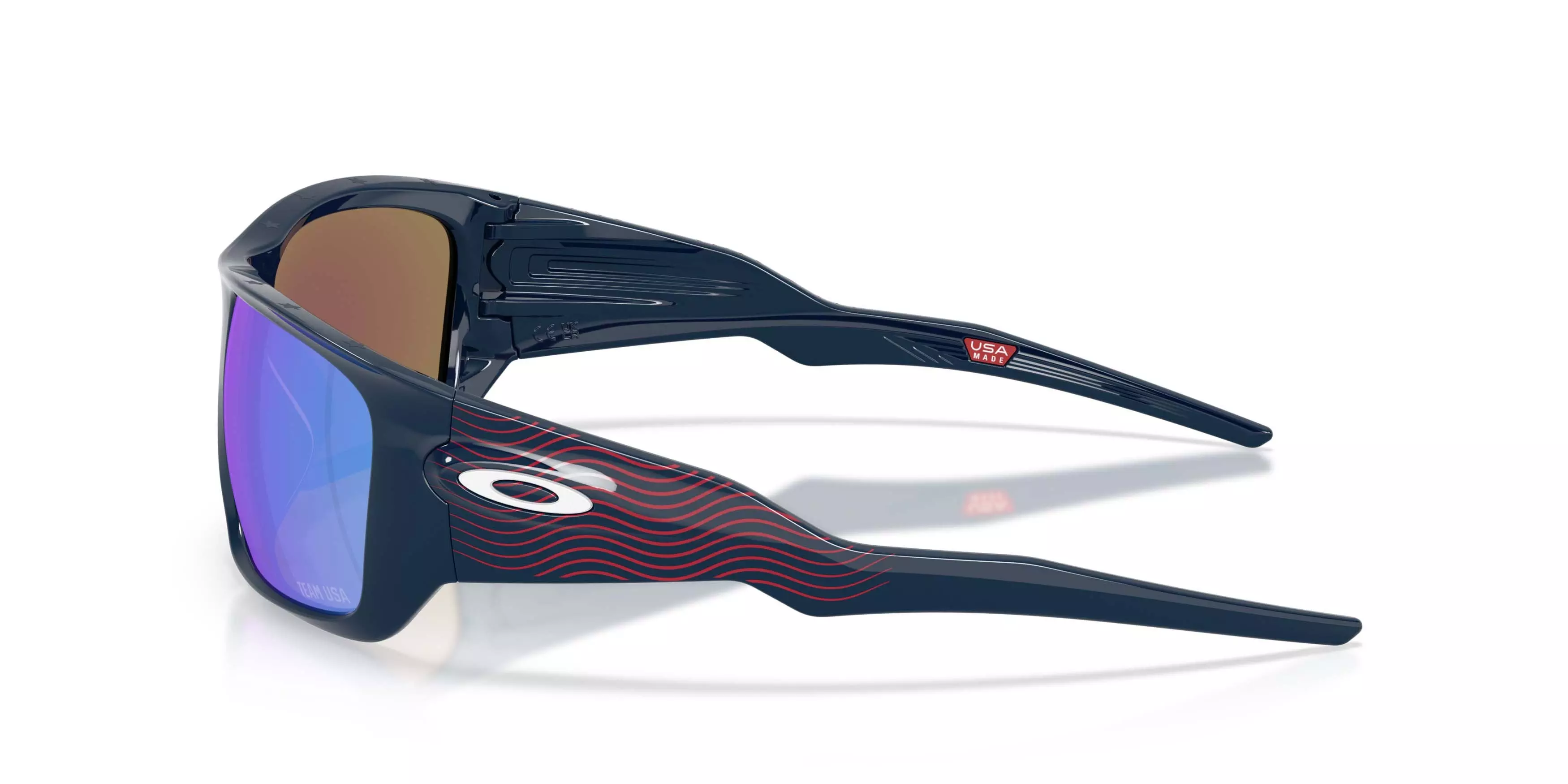 Oakley Masseter Team USA Prizm Sapphire Sunglasses &ndash; Team USA Abyss - BLUE