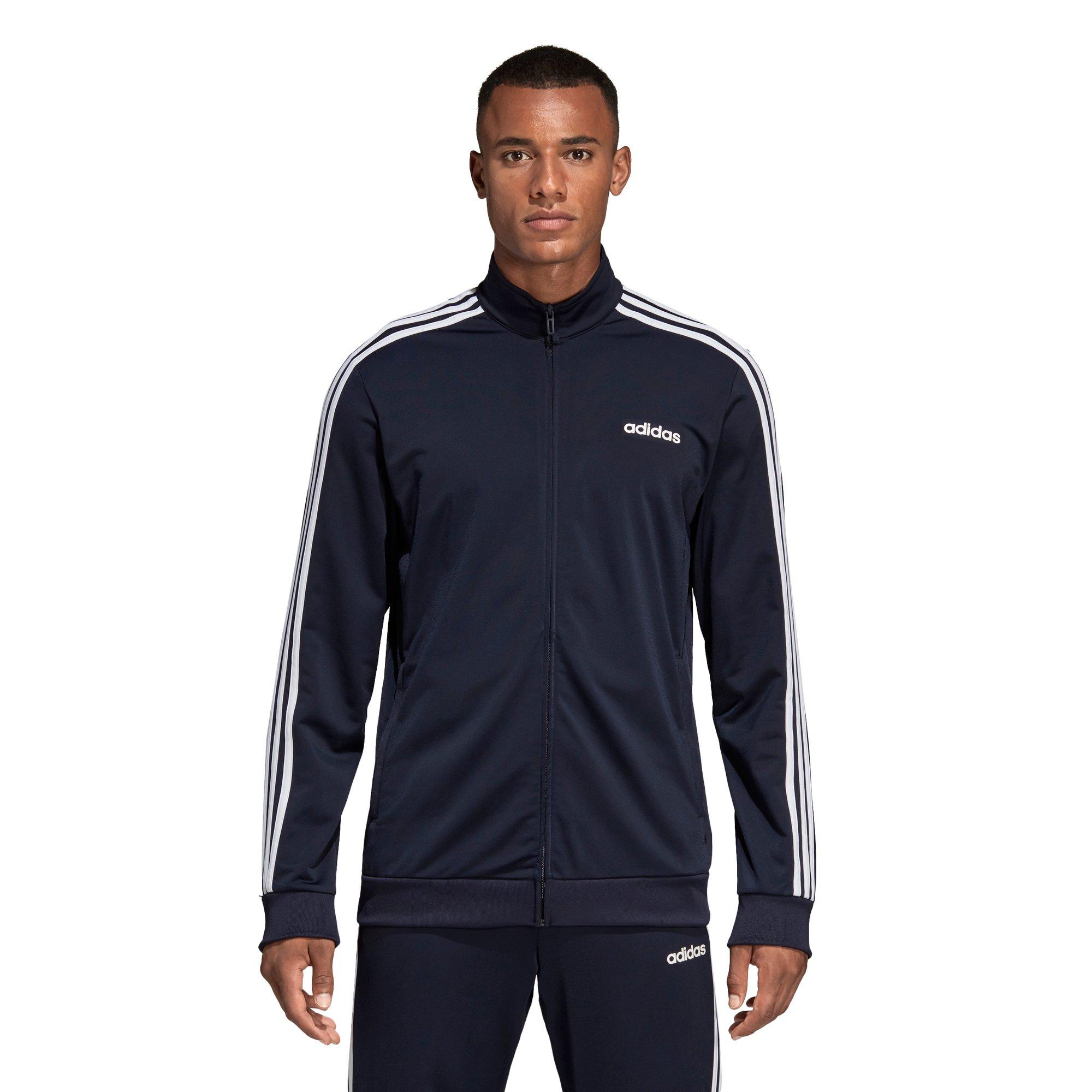 Men's Essentials 3-Stripes Track Jacket-Blue