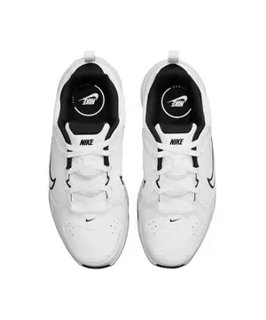 Nike Defy All Day "White/White/Black" School Boys' Wide Training Shoe
