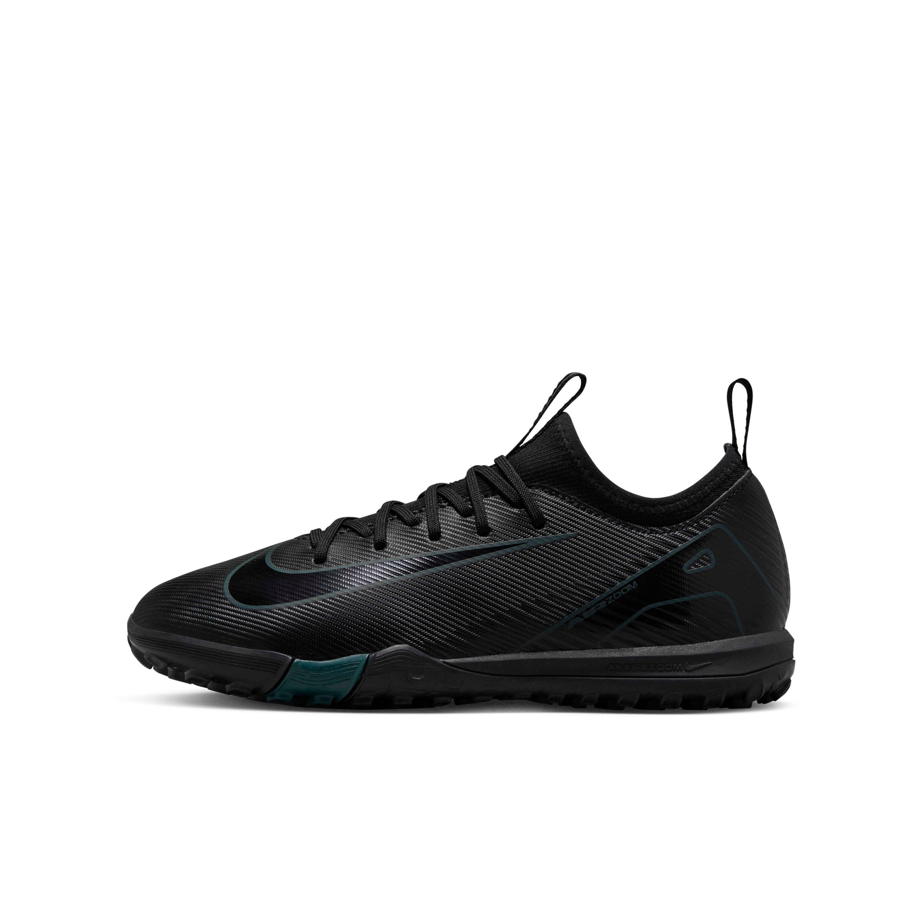 Nike Jr. Mercurial Vapor 16 Academy Indoor  Grade School Kids' "Black/Deep Jungle/Black" Soccer Shoe