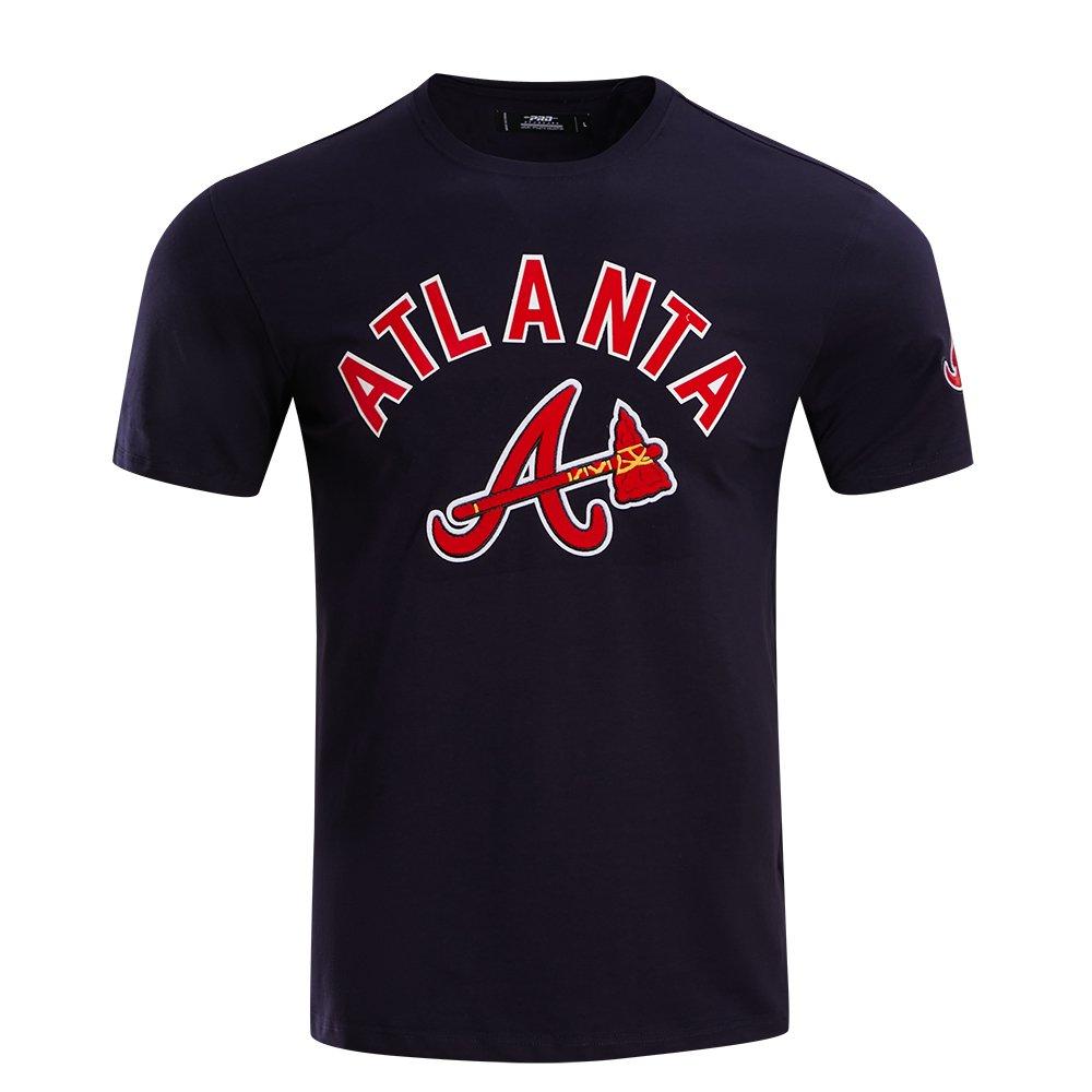 Pro Standard Men's Atlanta Braves Classic Bristle Top - NAVY Thumbnail View 1
