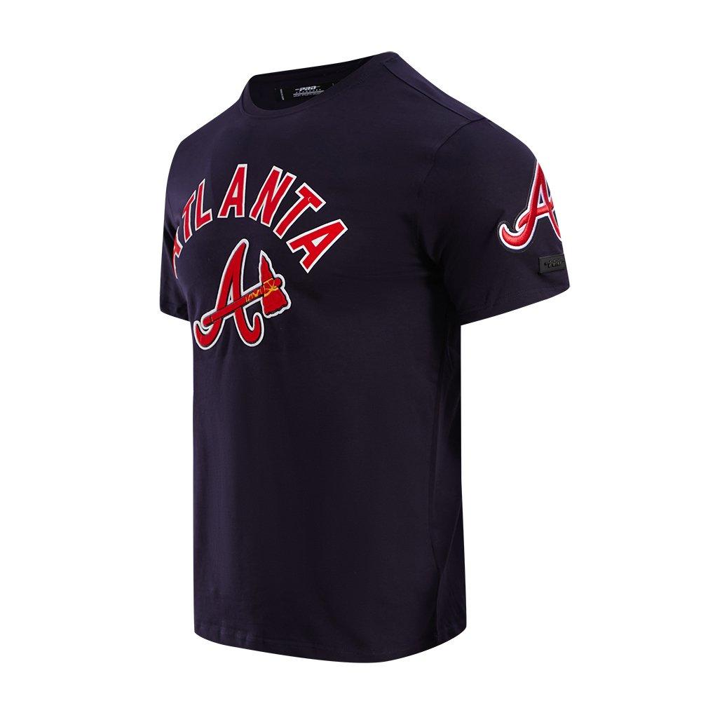 Pro Standard Men's Atlanta Braves Classic Bristle Top - NAVY Thumbnail View 3