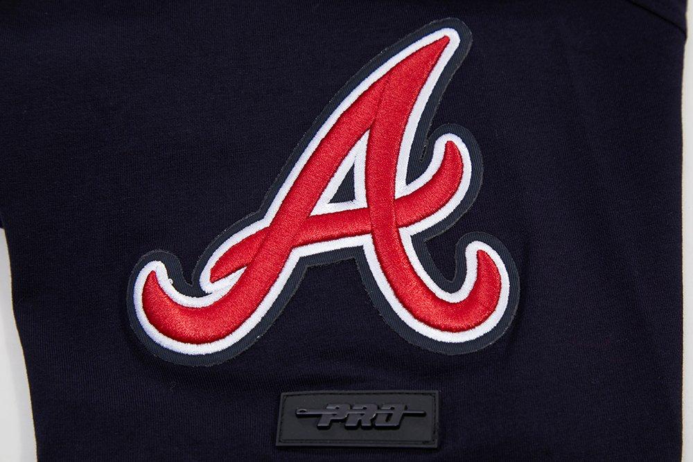 Pro Standard Men's Atlanta Braves Classic Bristle Top - NAVY Thumbnail View 6