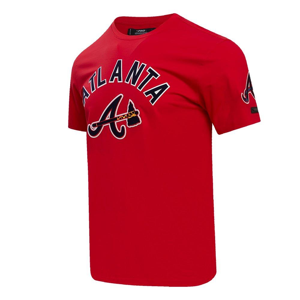 Pro Standard Men's Atlanta Braves Classic Bristle Top - RED Thumbnail View 3