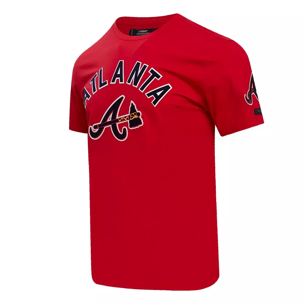 Pro Standard Men's Atlanta Braves Classic Bristle Top - RED