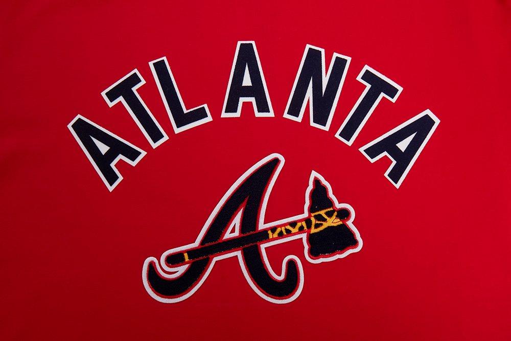 Pro Standard Men's Atlanta Braves Classic Bristle Top - RED Thumbnail View 5
