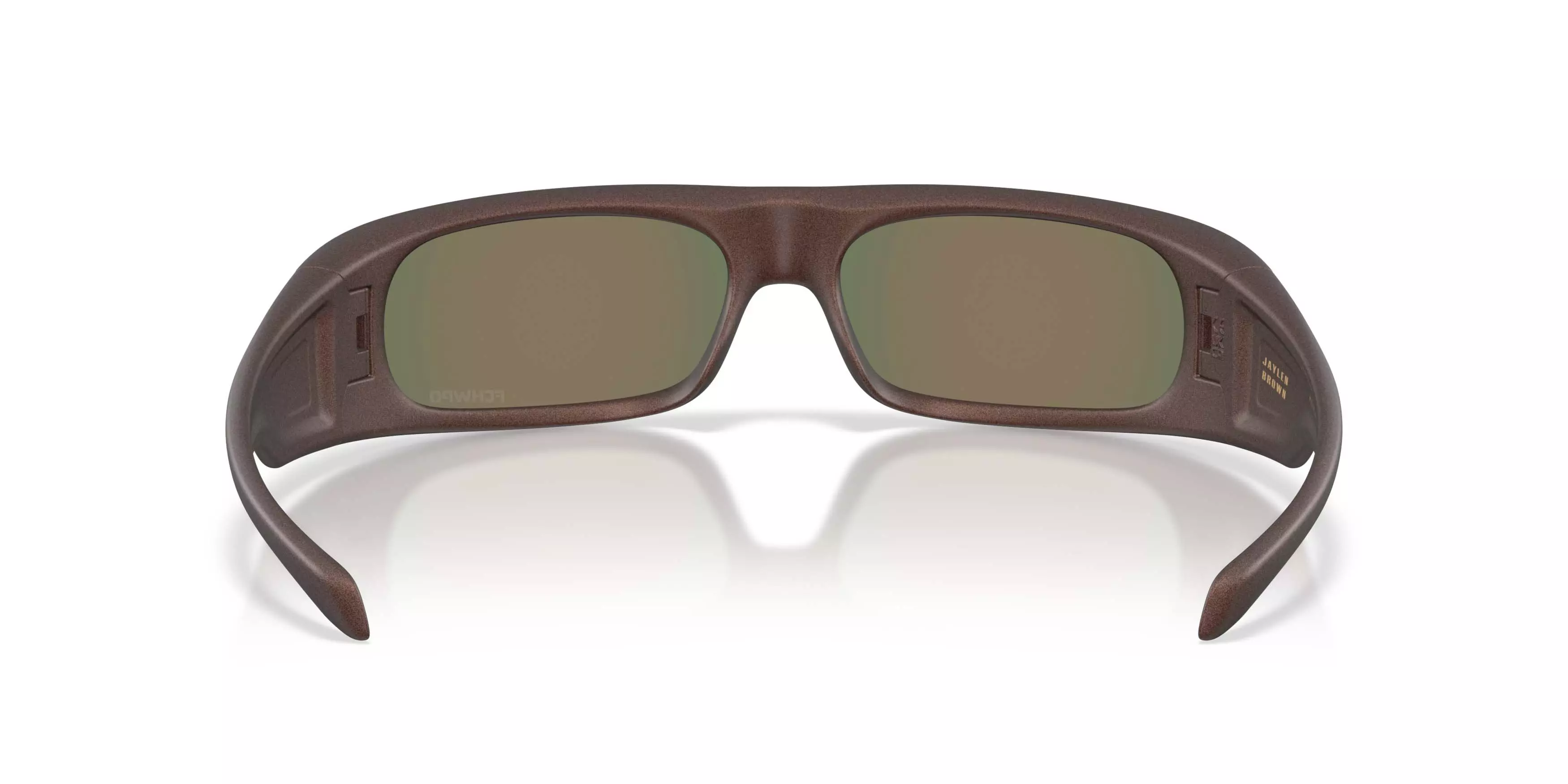 Oakley Highland Jaylen Brown Signature Series Prizm Ruby Sunglasses &ndash; Corten - BROWN/RED