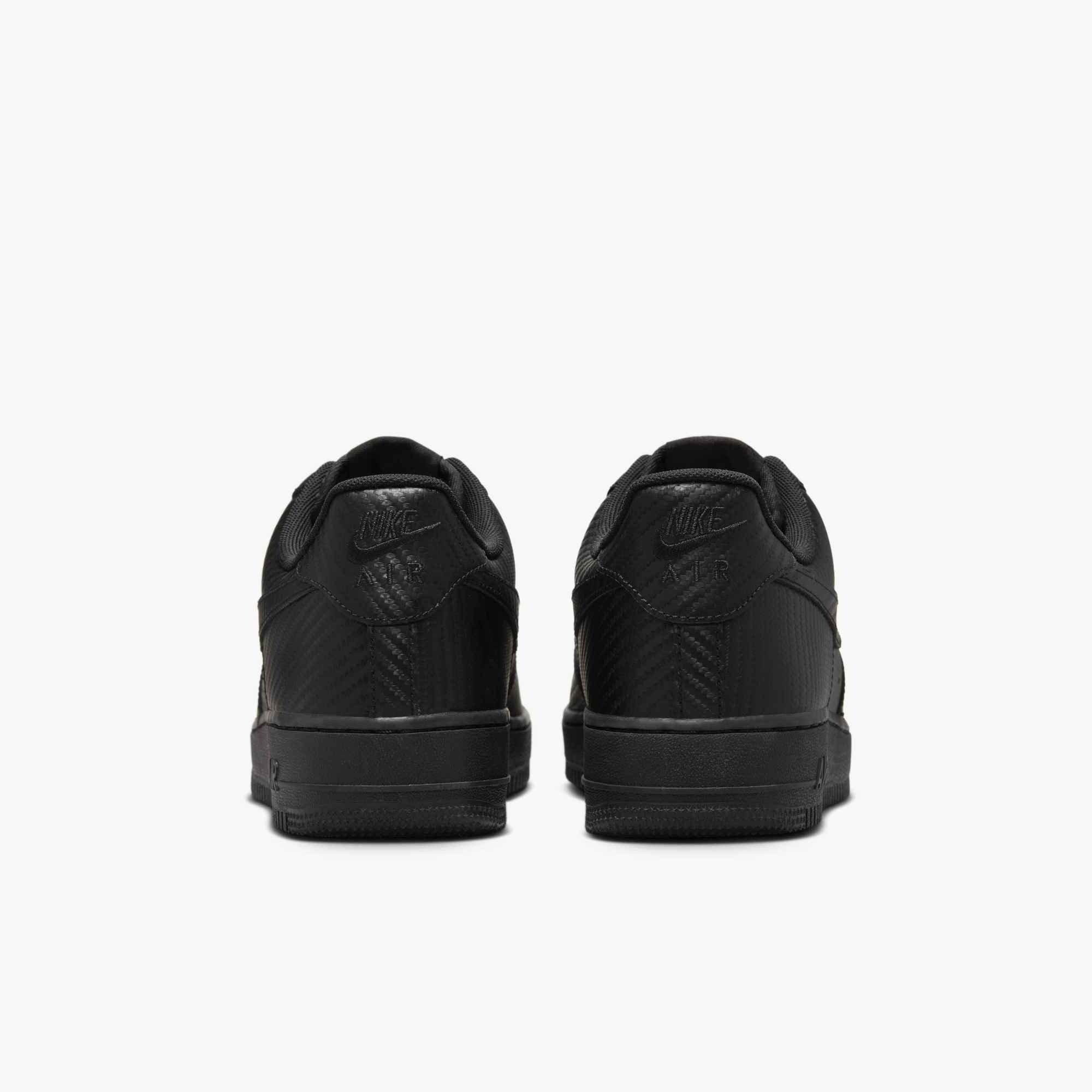 Nike Air Force 1 '07 "Black/Black" Men's Shoe - BLACK/BLACK Thumbnail View 5