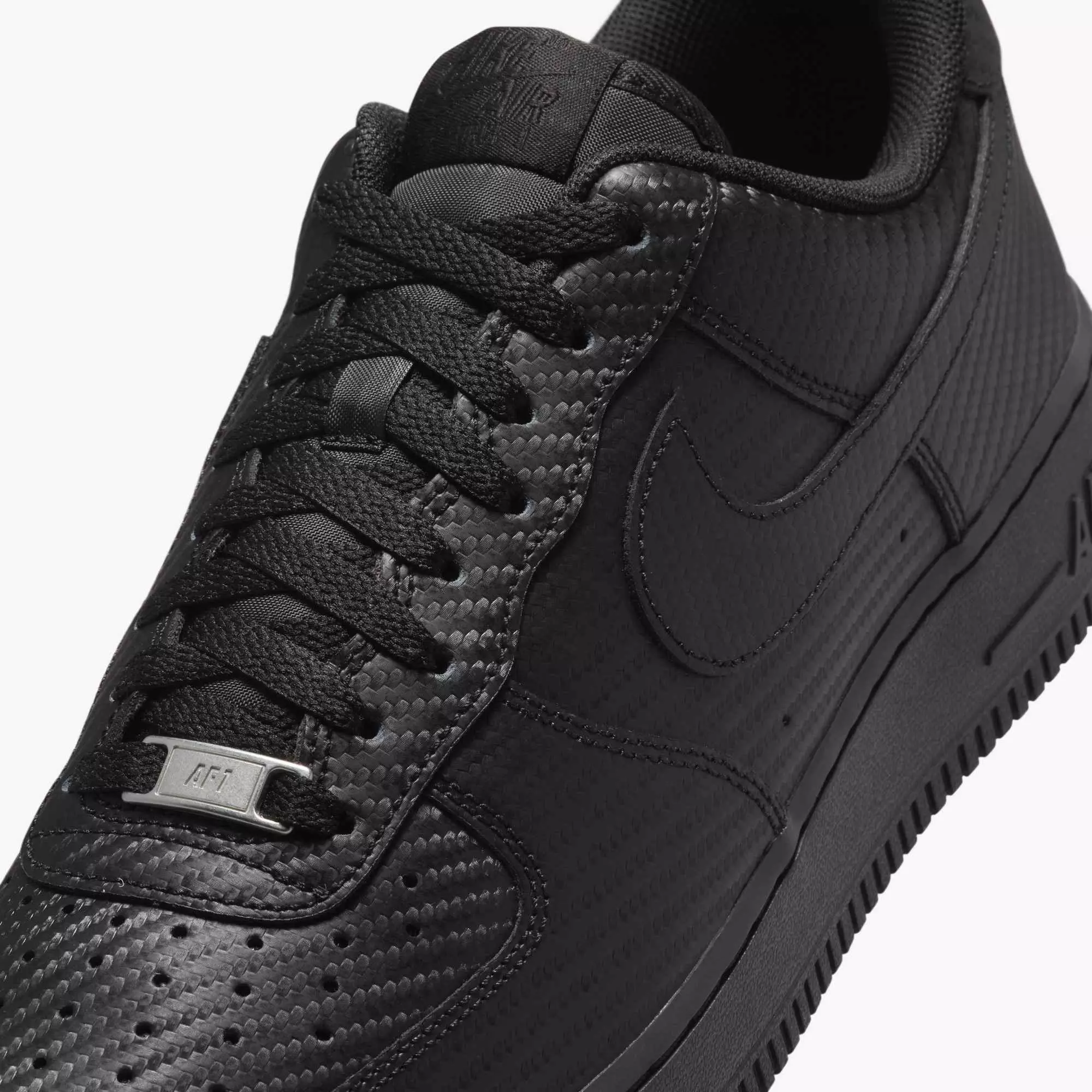 Nike Air Force 1 '07 "Black/Black" Men's Shoe - BLACK/BLACK