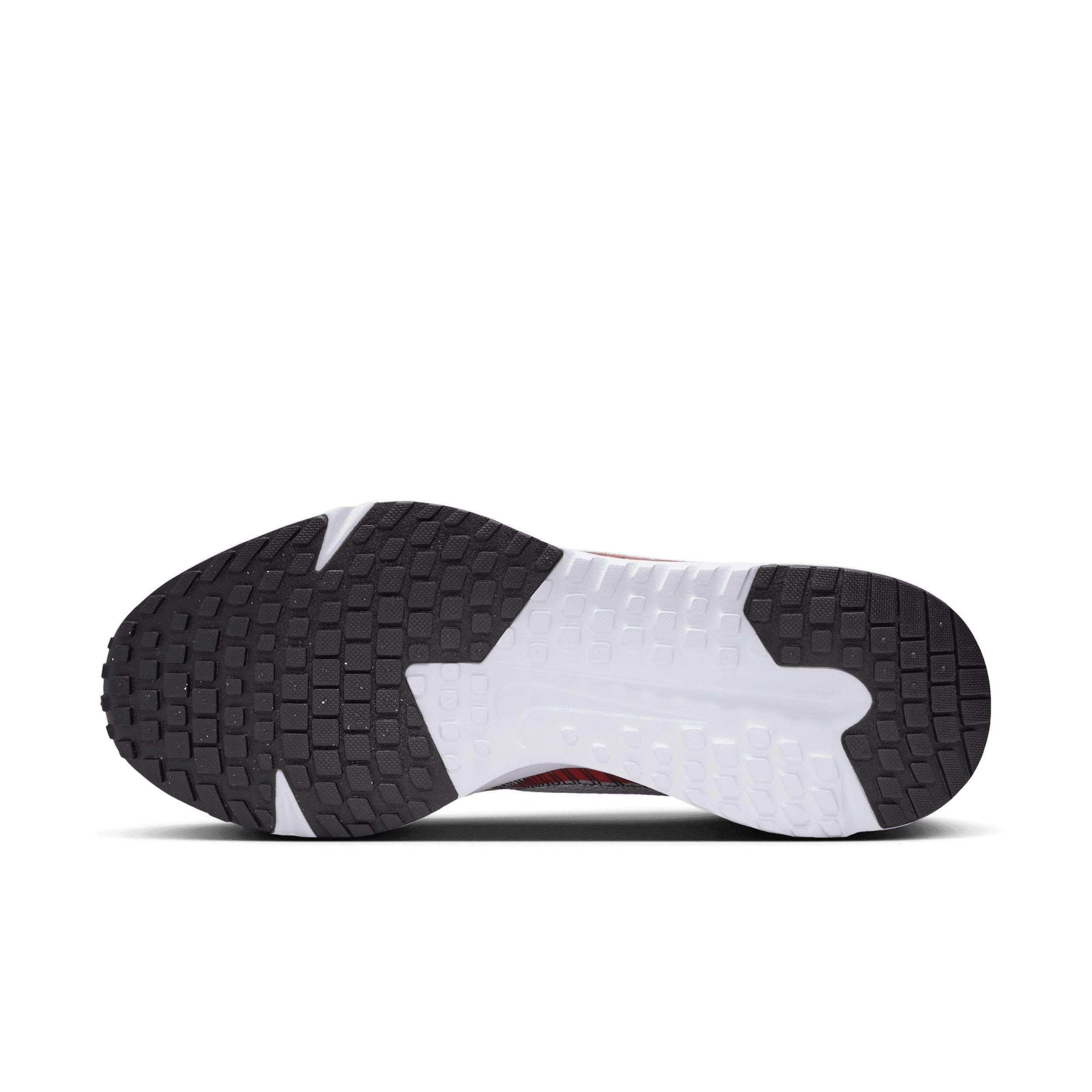 Nike Run Defy "Wolf Grey/Black/White/Bright Crimson" Men's Running Shoe - GREY/BLACK/WHITE/CRIMSON