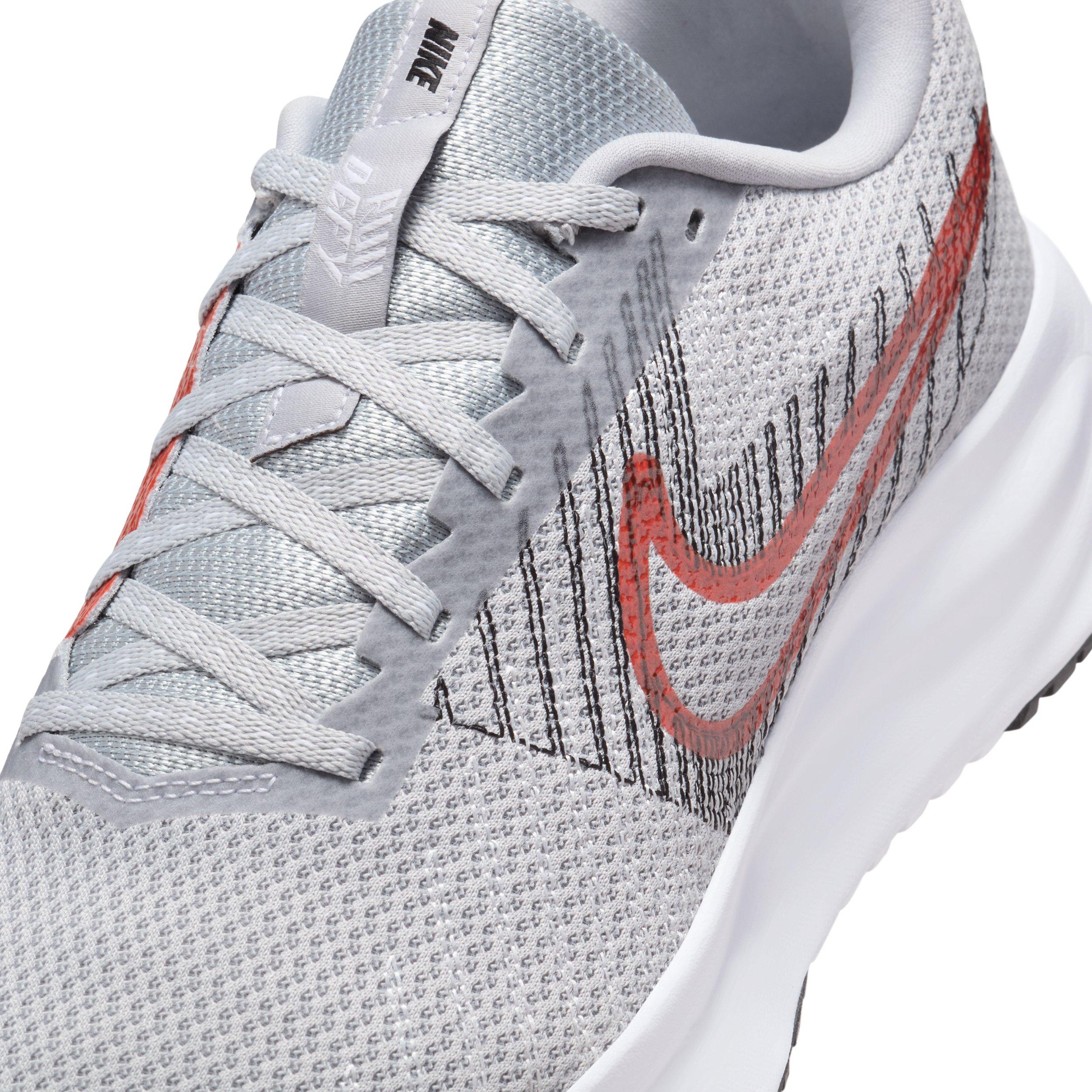 Nike Run Defy "Wolf Grey/Black/White/Bright Crimson" Men's Running Shoe - GREY/BLACK/WHITE/CRIMSON