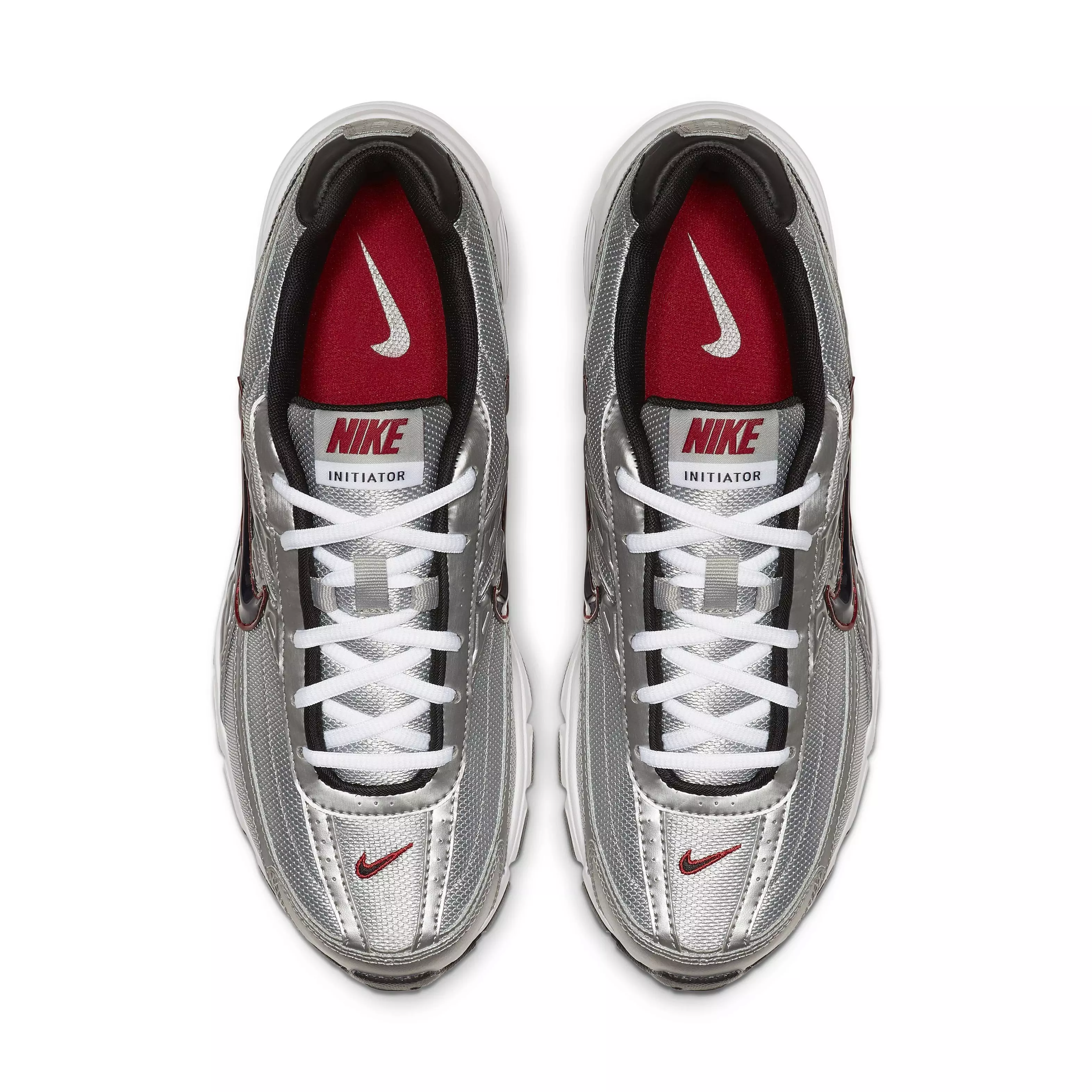 Nike Initiator "Silver/Black/Red" Men's Shoe - SILVER/BLACK/RED