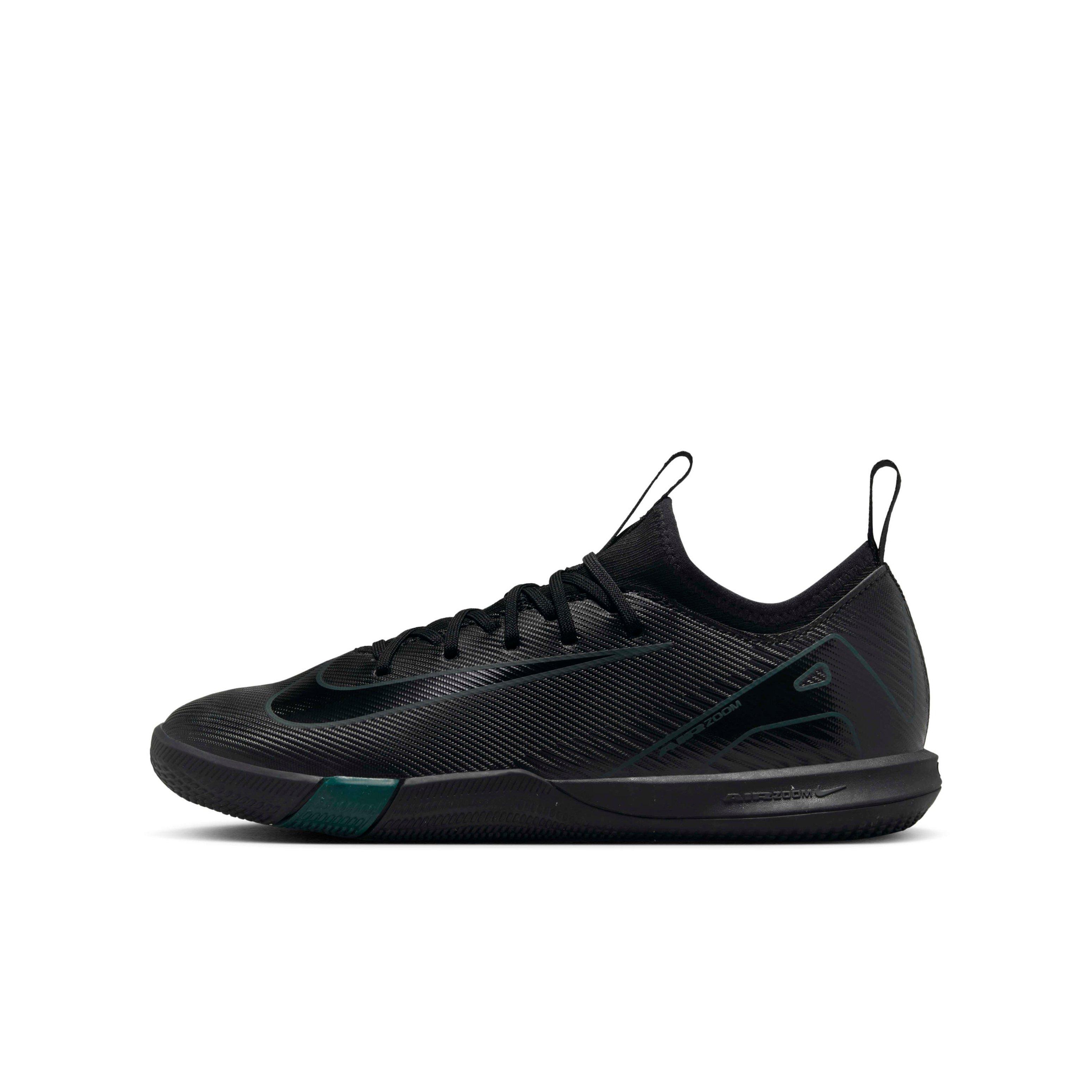 Nike Jr. Mercurial Vapor 16 Academy Turf Grade School Kids' "Black/Deep Jungle/Black" Soccer Shoe
