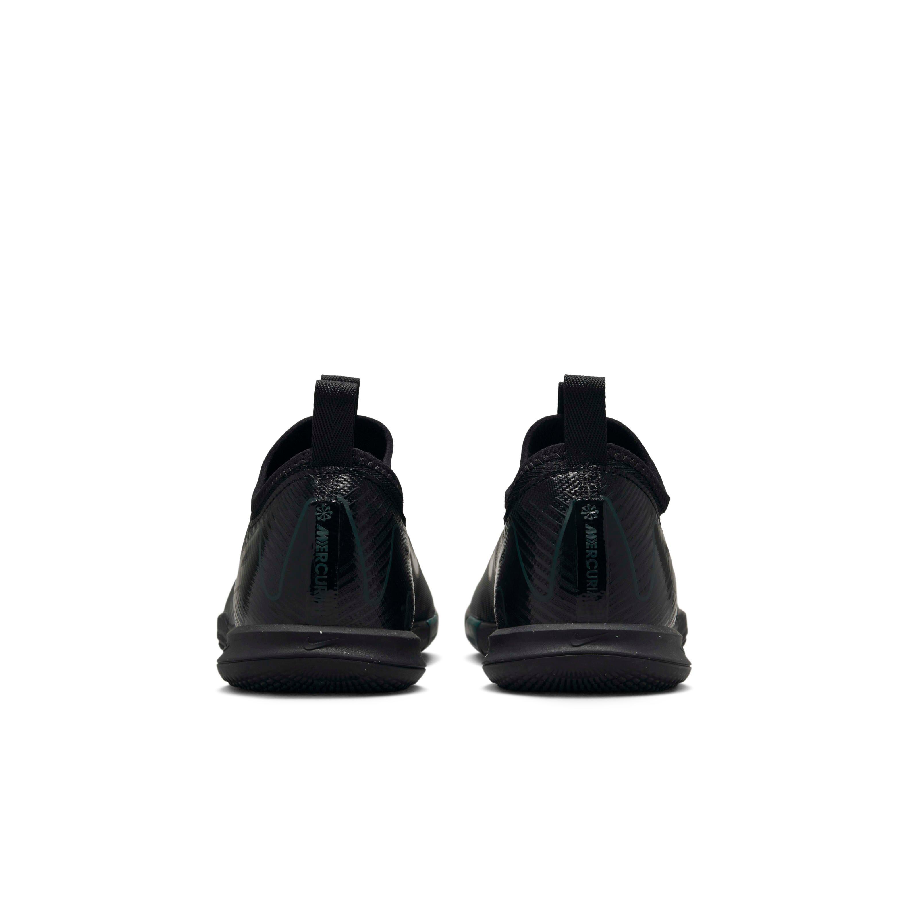 Nike Jr. Mercurial Vapor 16 Academy Turf Grade School Kids' "Black/Deep Jungle/Black" Soccer Shoe