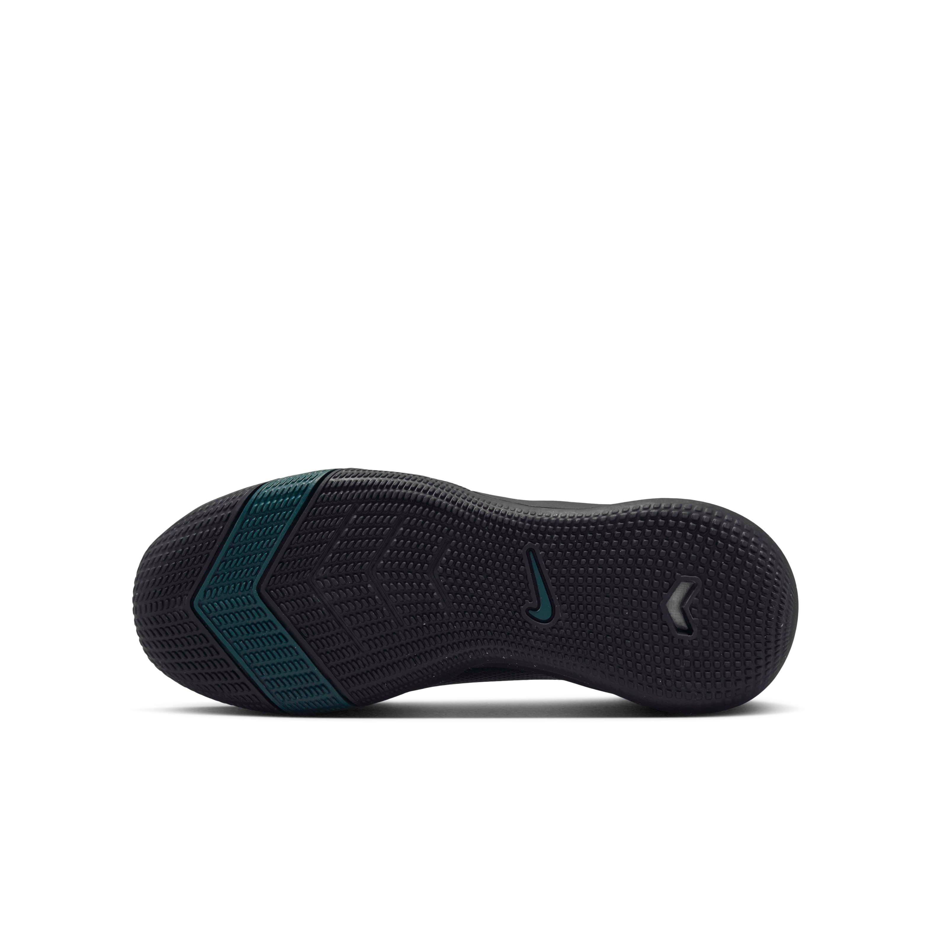 Nike Jr. Mercurial Vapor 16 Academy Turf Grade School Kids' "Black/Deep Jungle/Black" Soccer Shoe